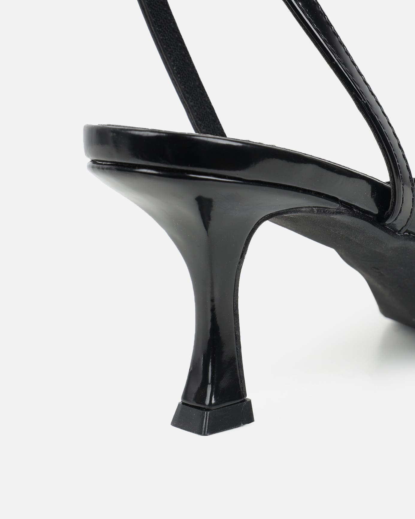 Amalfi Black Kitten Heels | SIMMI London