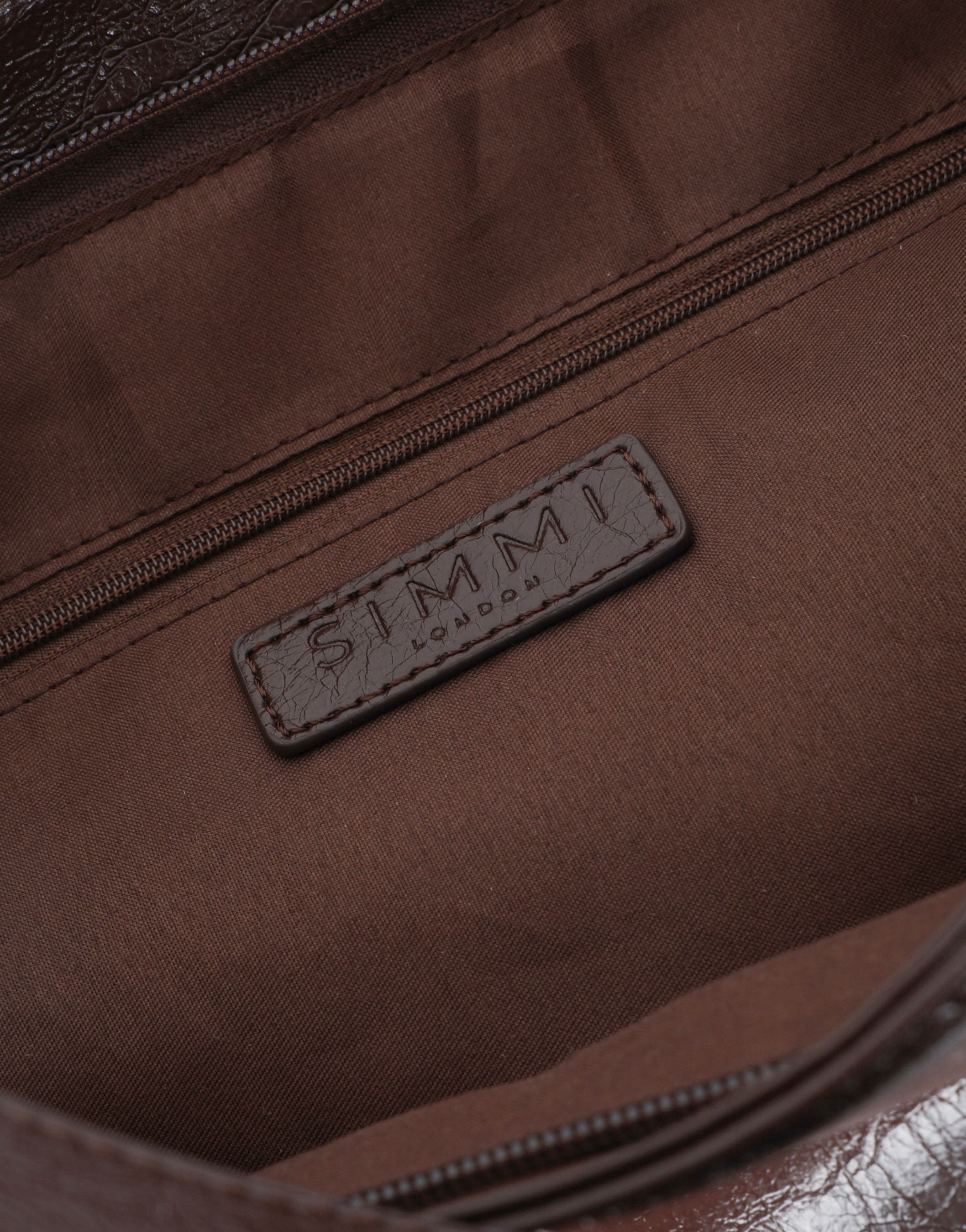 Artemis Brown Shoulder Bag | SIMMI London