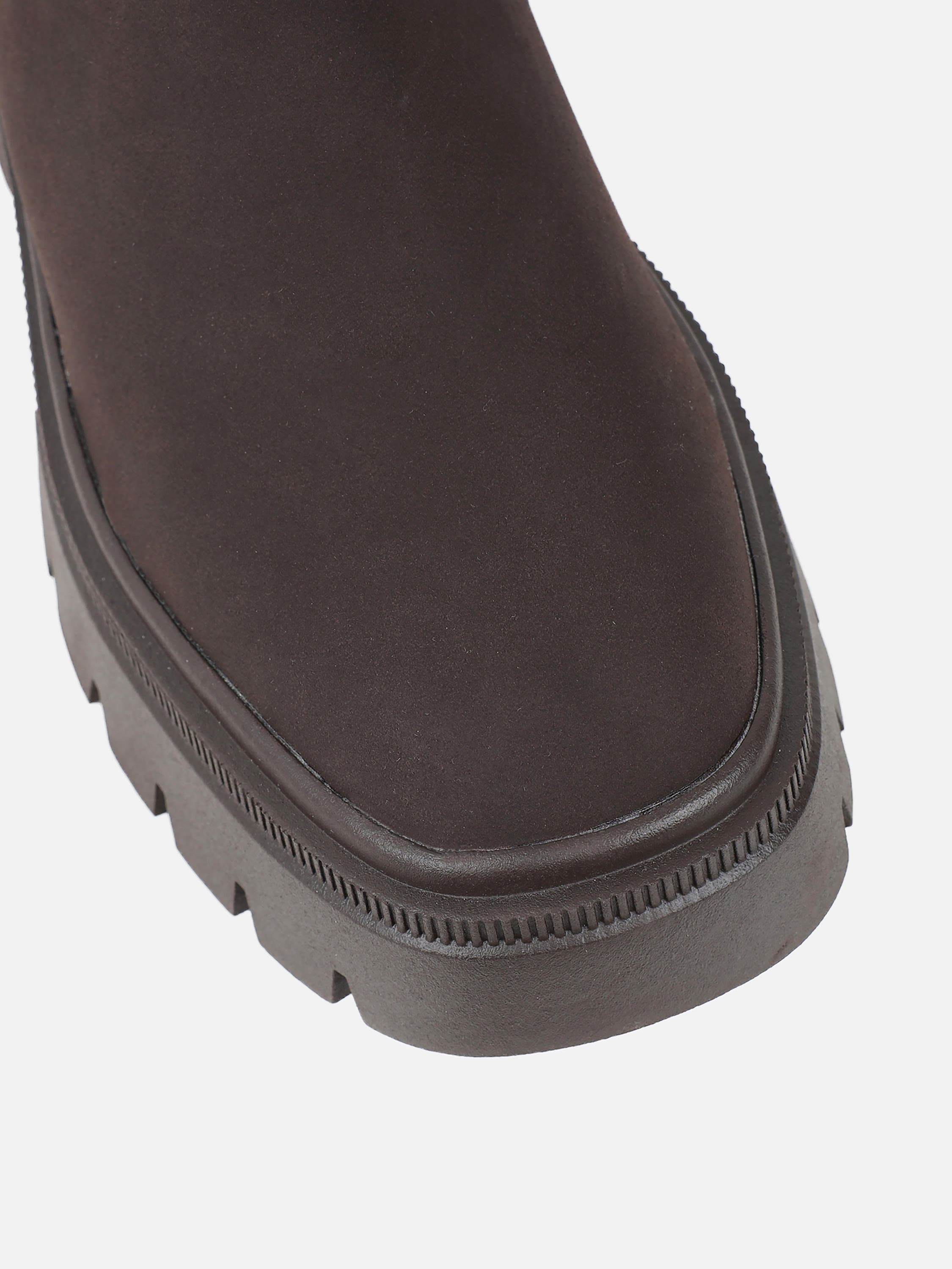 Judd Brown Suede Chunky Chelsea Boots | SIMMI London