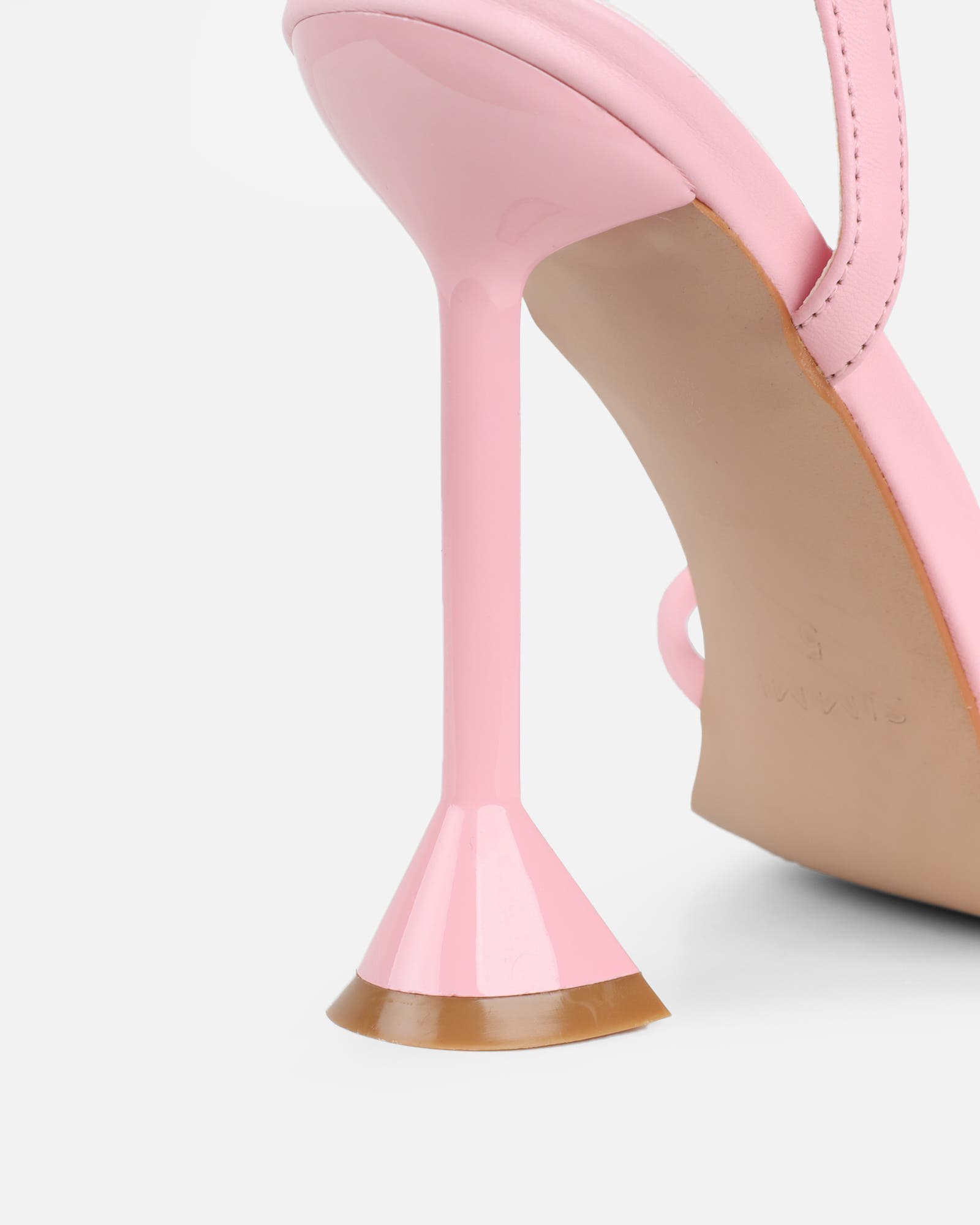 Cairo Pink Heeled Sandals | SIMMI London