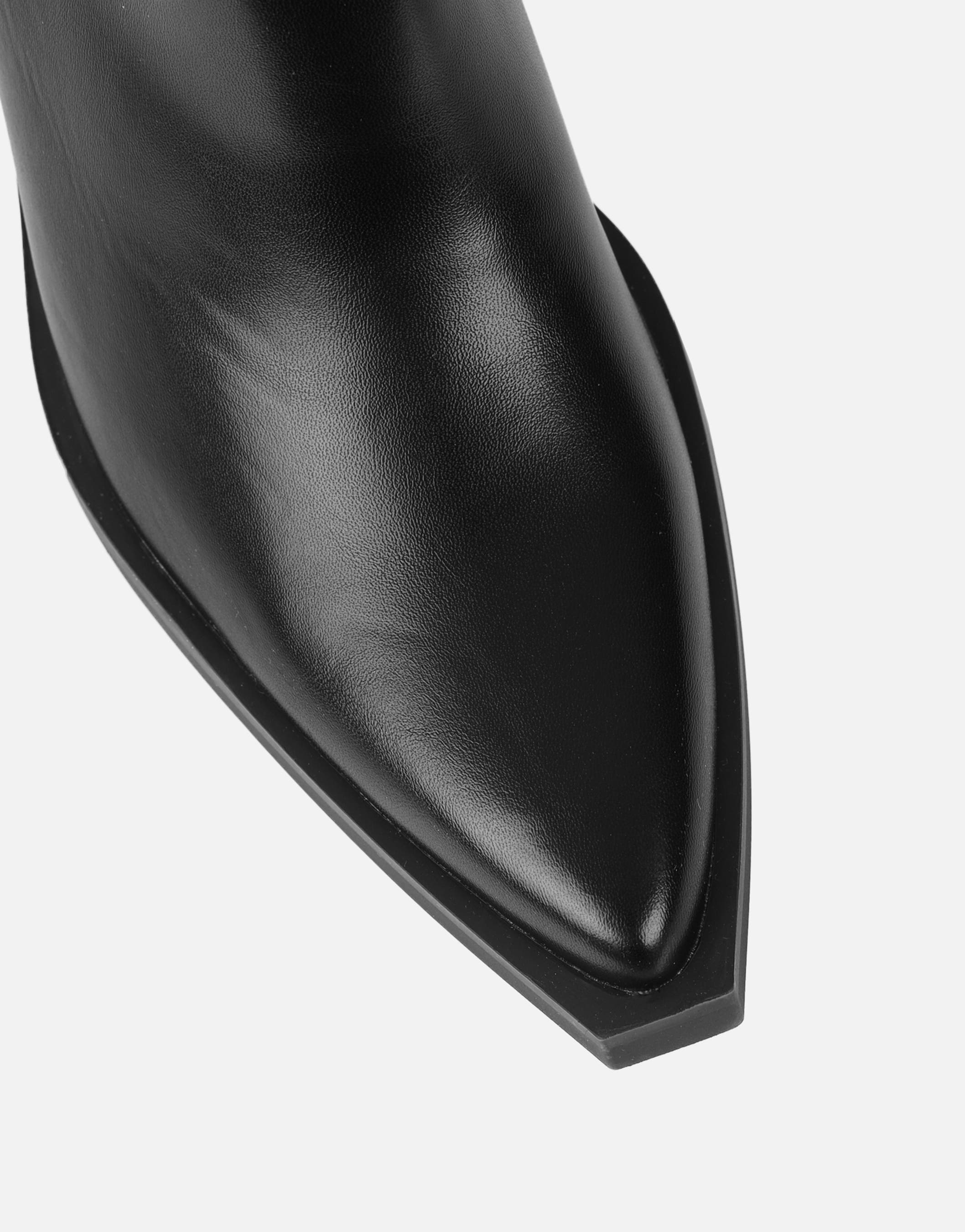 Mercy Black Western Heeled Boots | SIMMI London