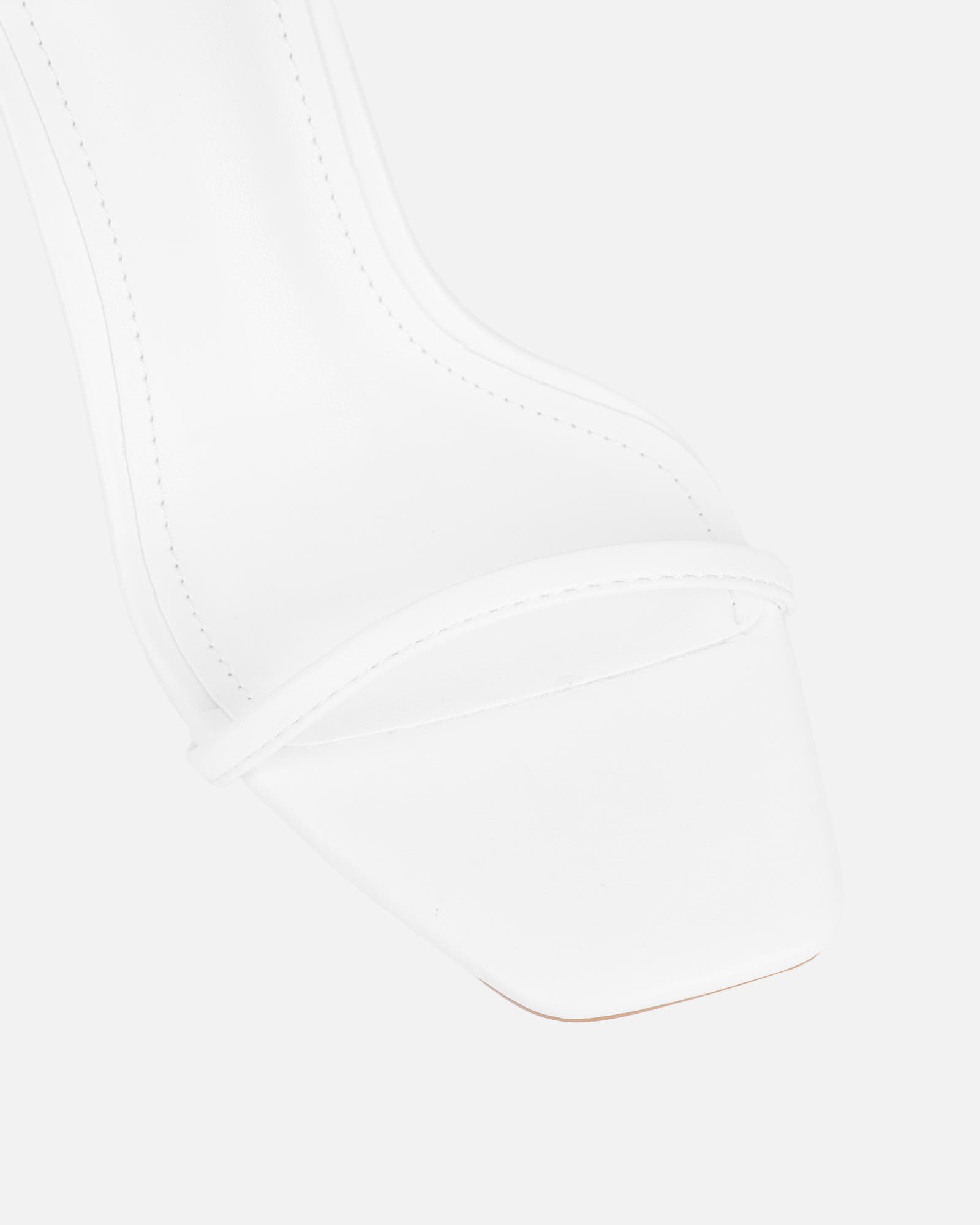 Yesmina White Heeled Sandals | SIMMI London