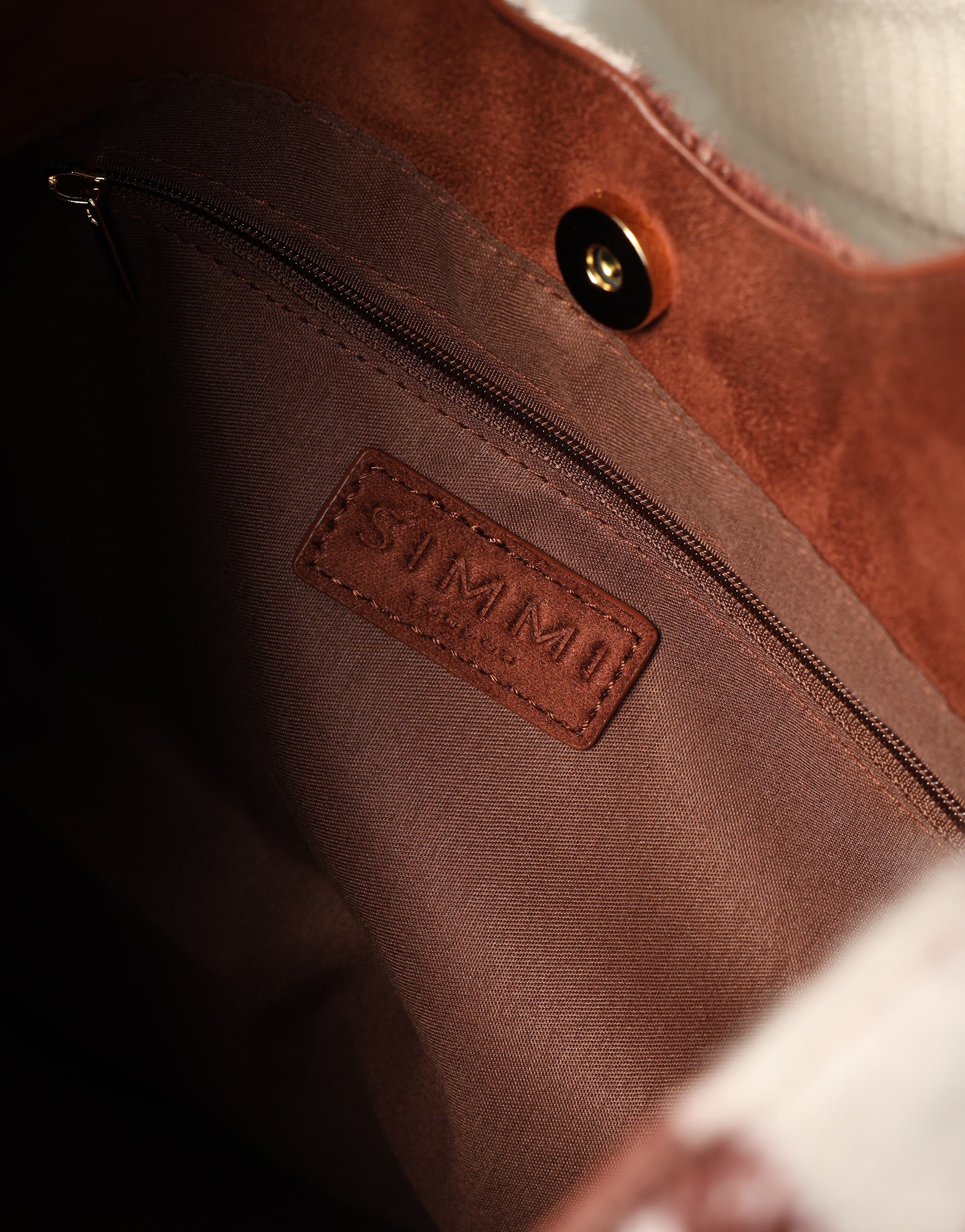 Isla Large Cow Print Suede Shoulder Bag | SIMMI London