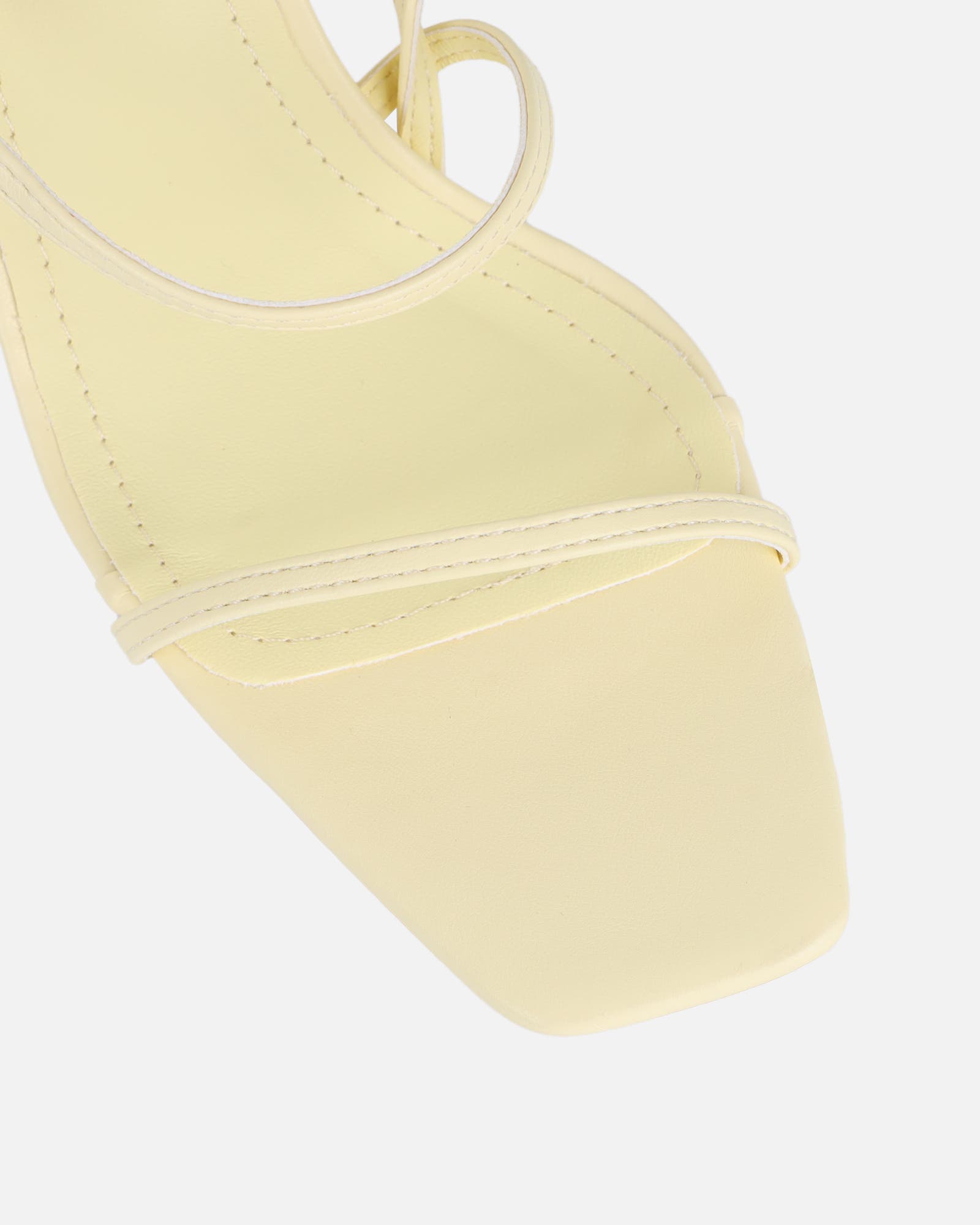 Kaleah Lemon Heeled Sandals | SIMMI London