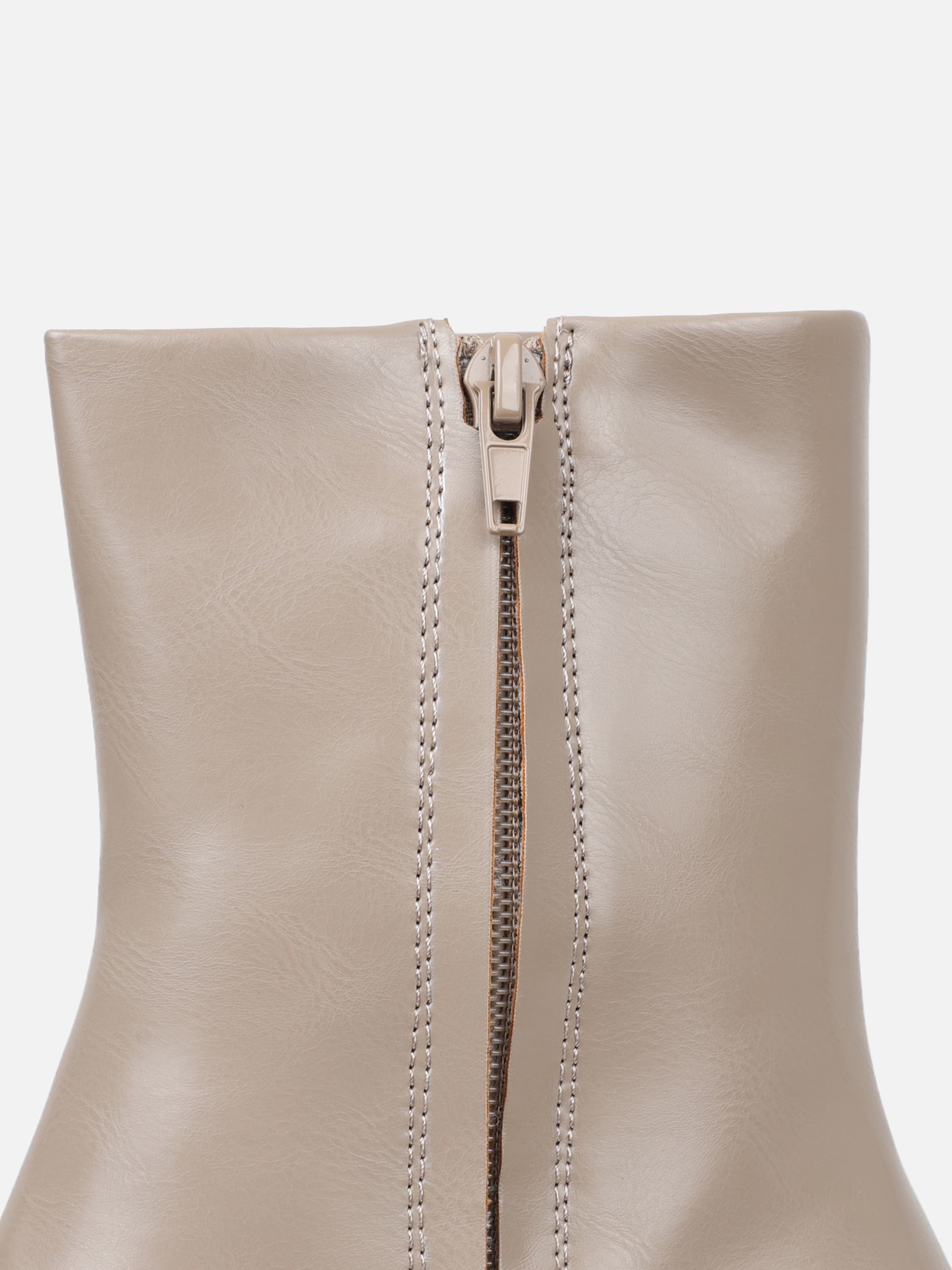 Lambert Taupe Low Heeled Boots | SIMMI London