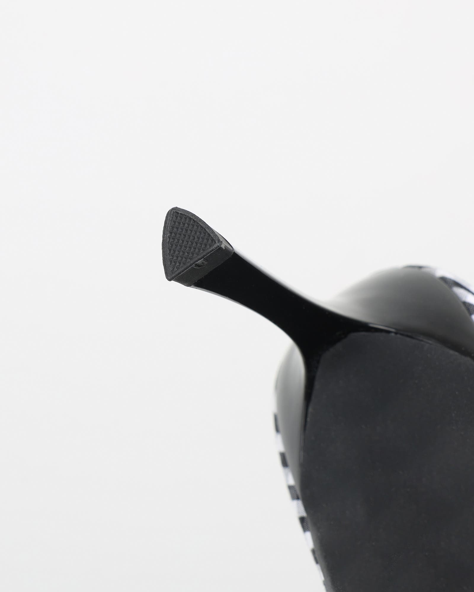 Lisa Black Gingham Bow Mules | SIMMI London