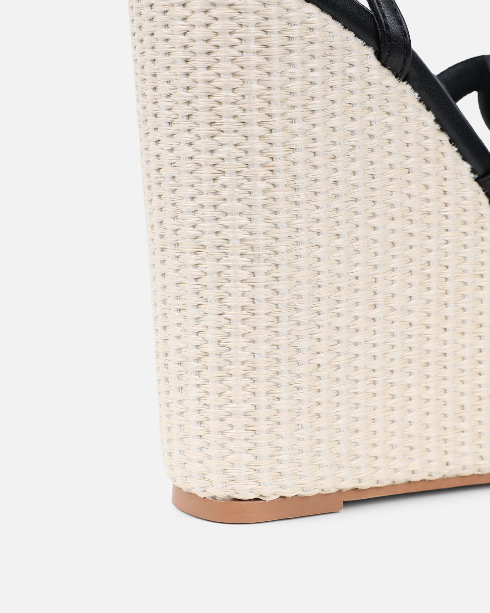 Martha Black Espadrille Wedges | SIMMI London