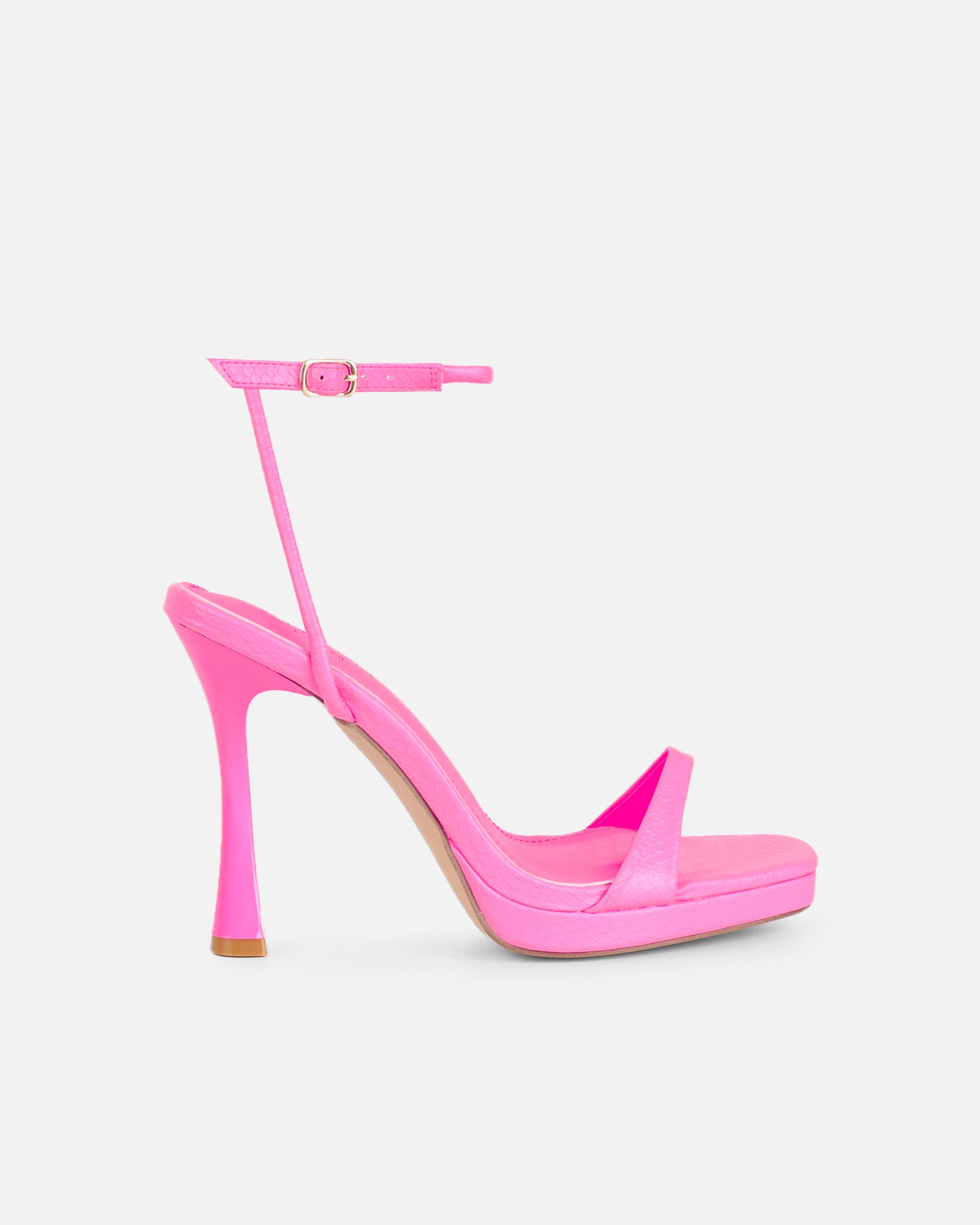 Toff Pink Mini Platform Heeled Sandals | SIMMI London