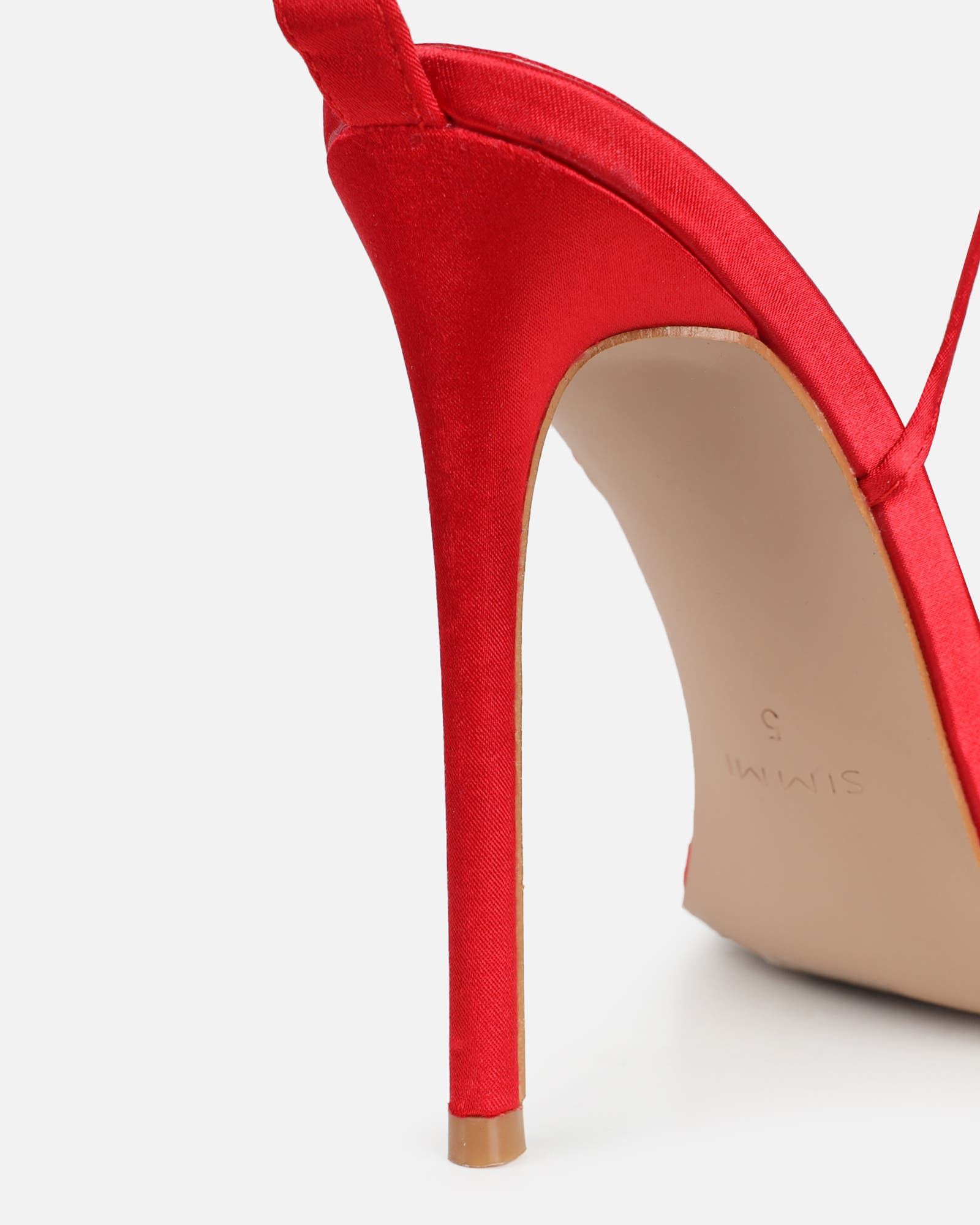 Betty Red Flower Heeled Sandals | SIMMI London