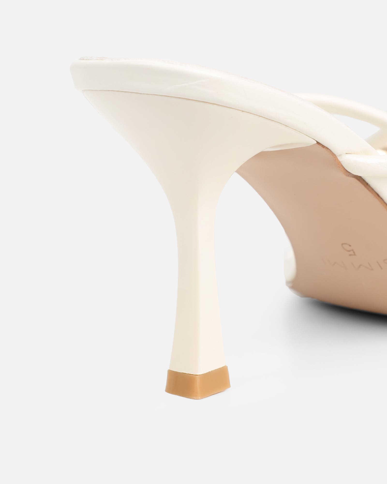 Maureen Stone Gold Detail Mules | SIMMI London