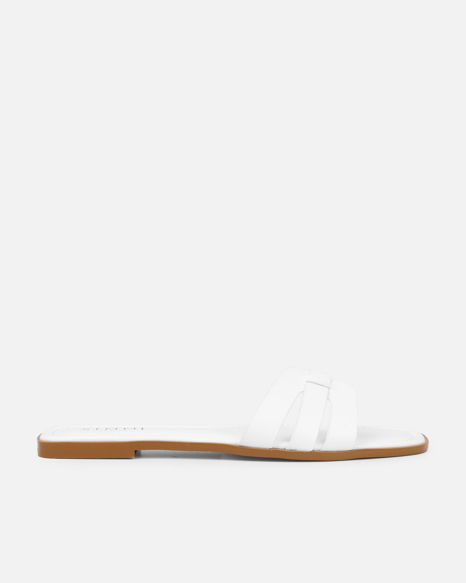 Jorja White Slip On Flat Sandals | SIMMI London