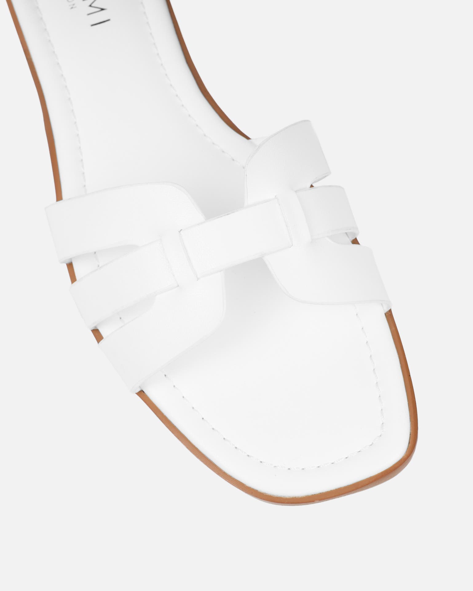Jorja White Slip On Flat Sandals | SIMMI London
