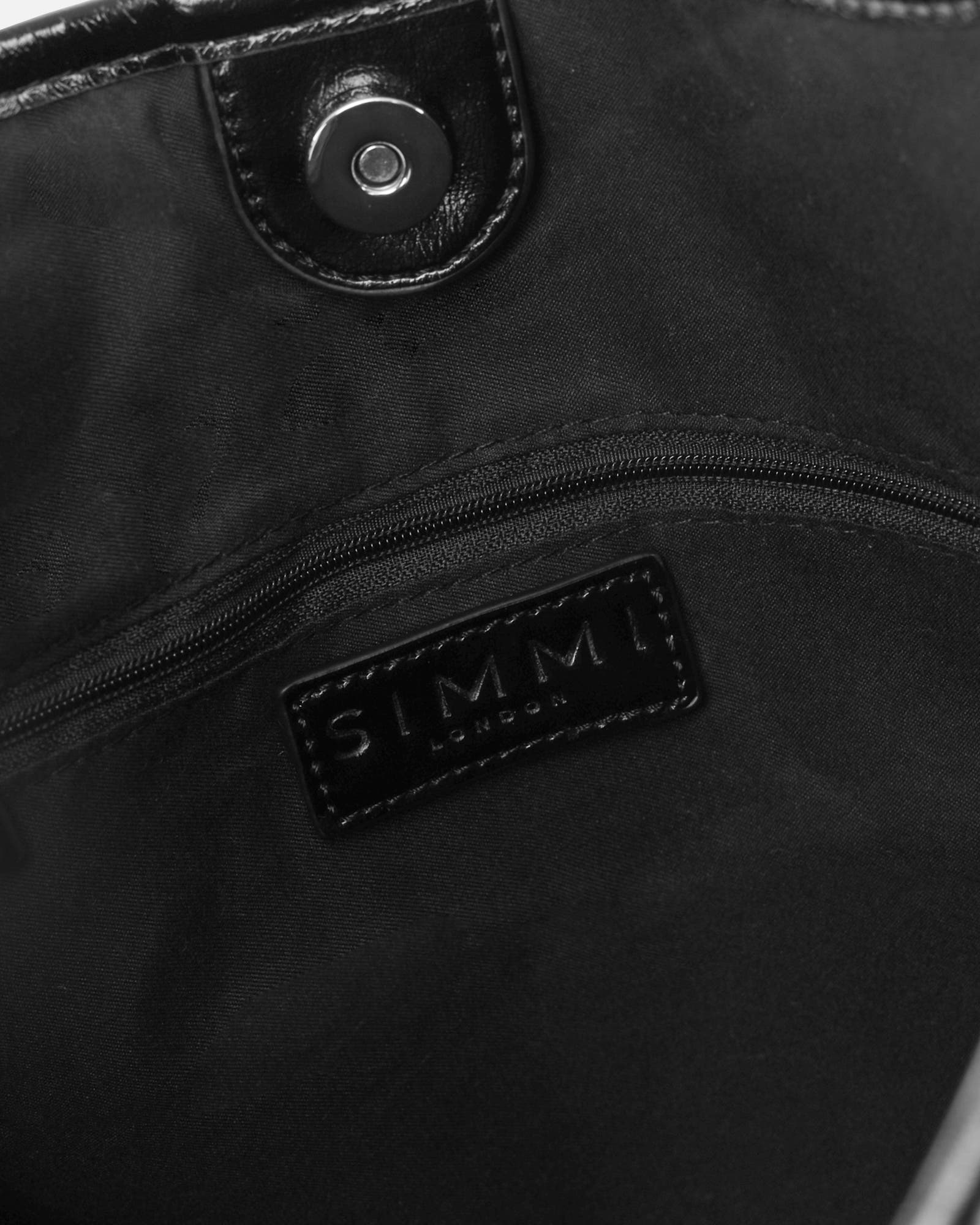 Kristy Vintage Black Shoulder Bag | SIMMI London