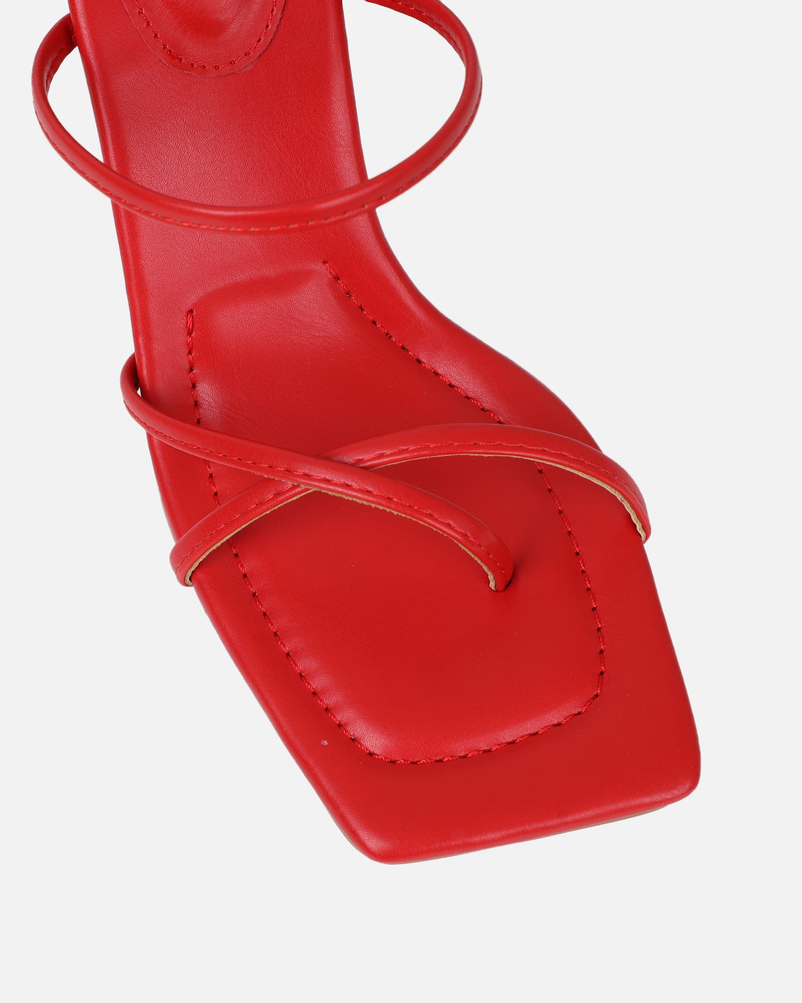 Jayana Red Strappy Mules | SIMMI London