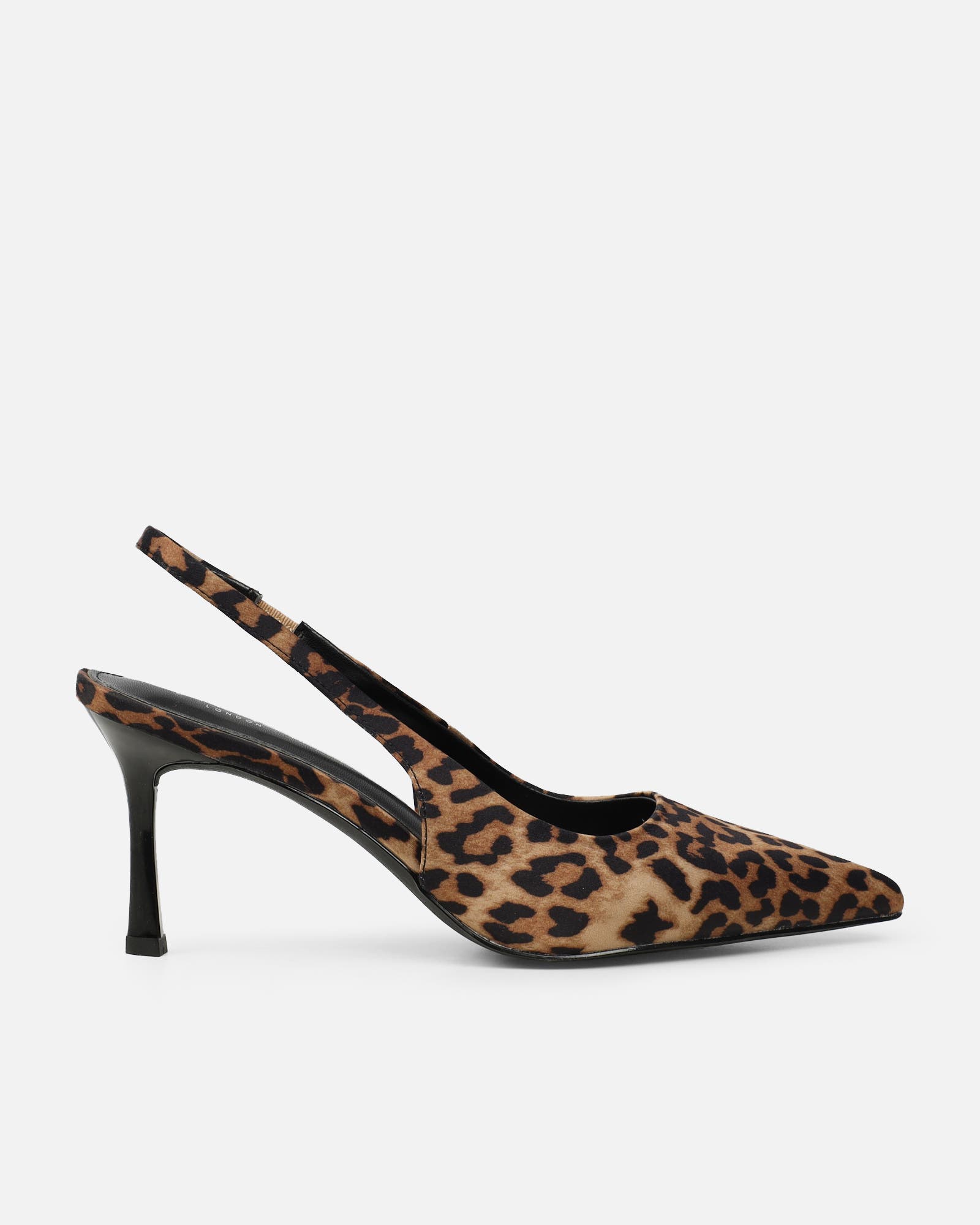 Liorra Leopard Sling Back Court Shoes | SIMMI London