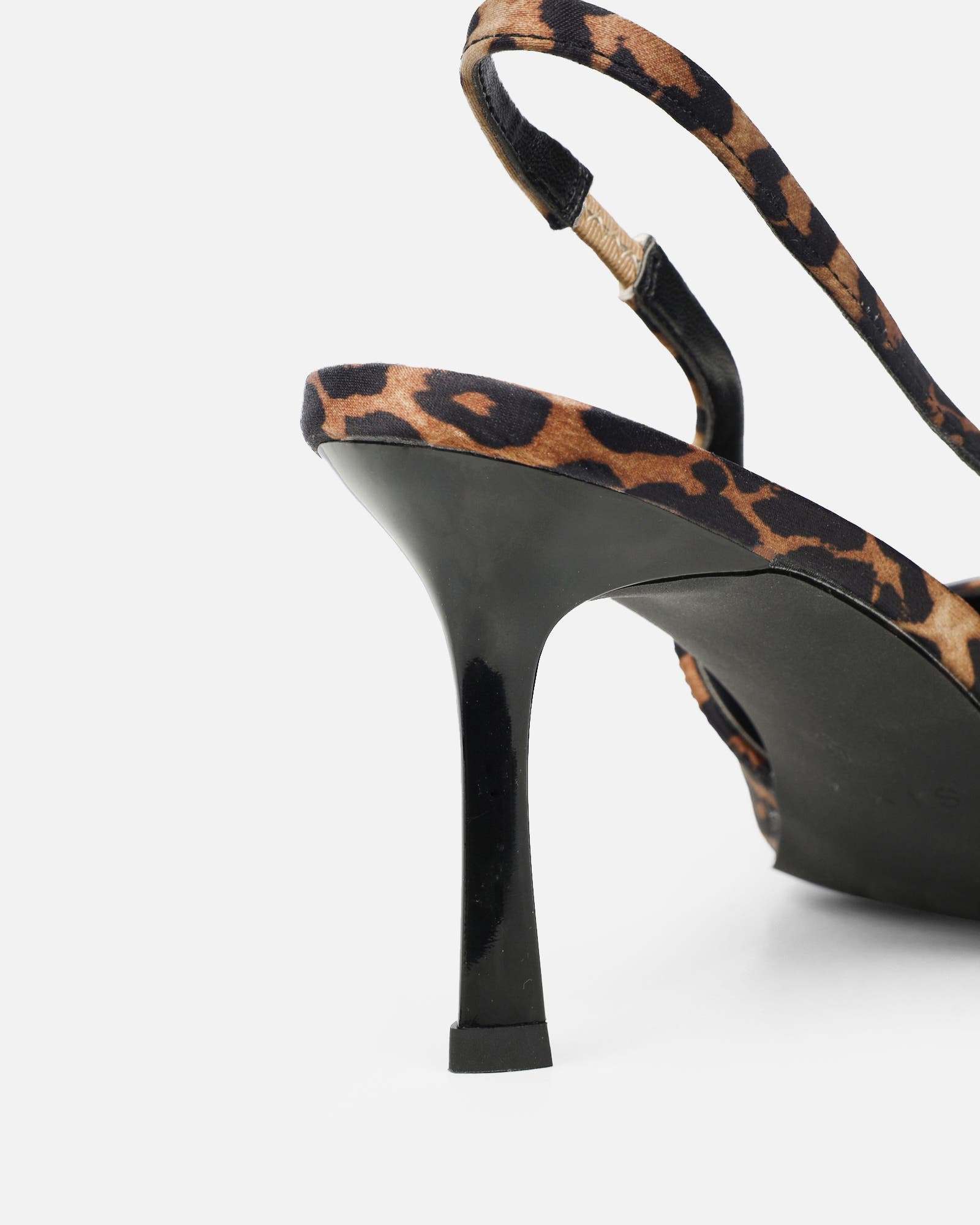 Liorra Leopard Sling Back Court Shoes | SIMMI London