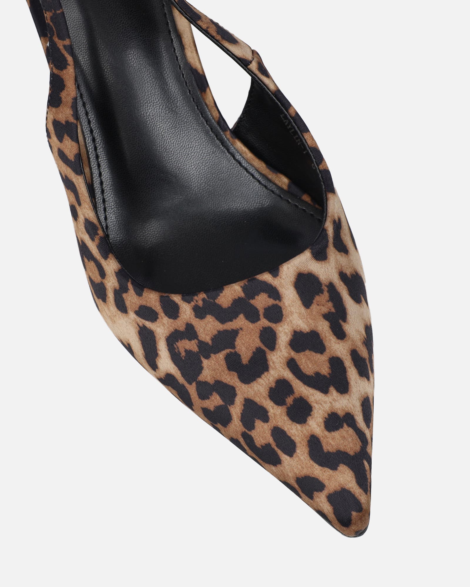 Liorra Leopard Sling Back Court Shoes | SIMMI London