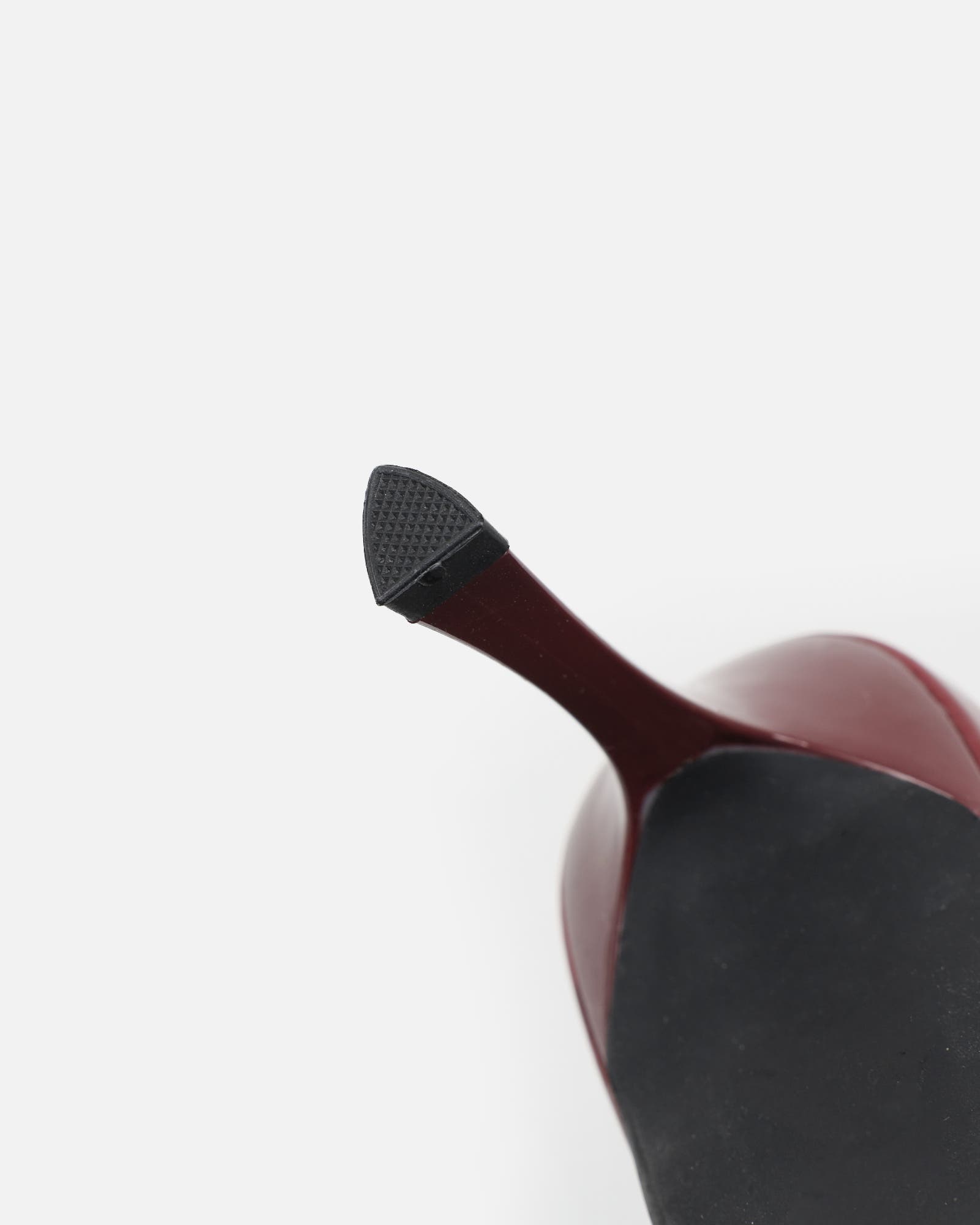 Layana Burgundy Box Slingback Court Shoes | SIMMI London