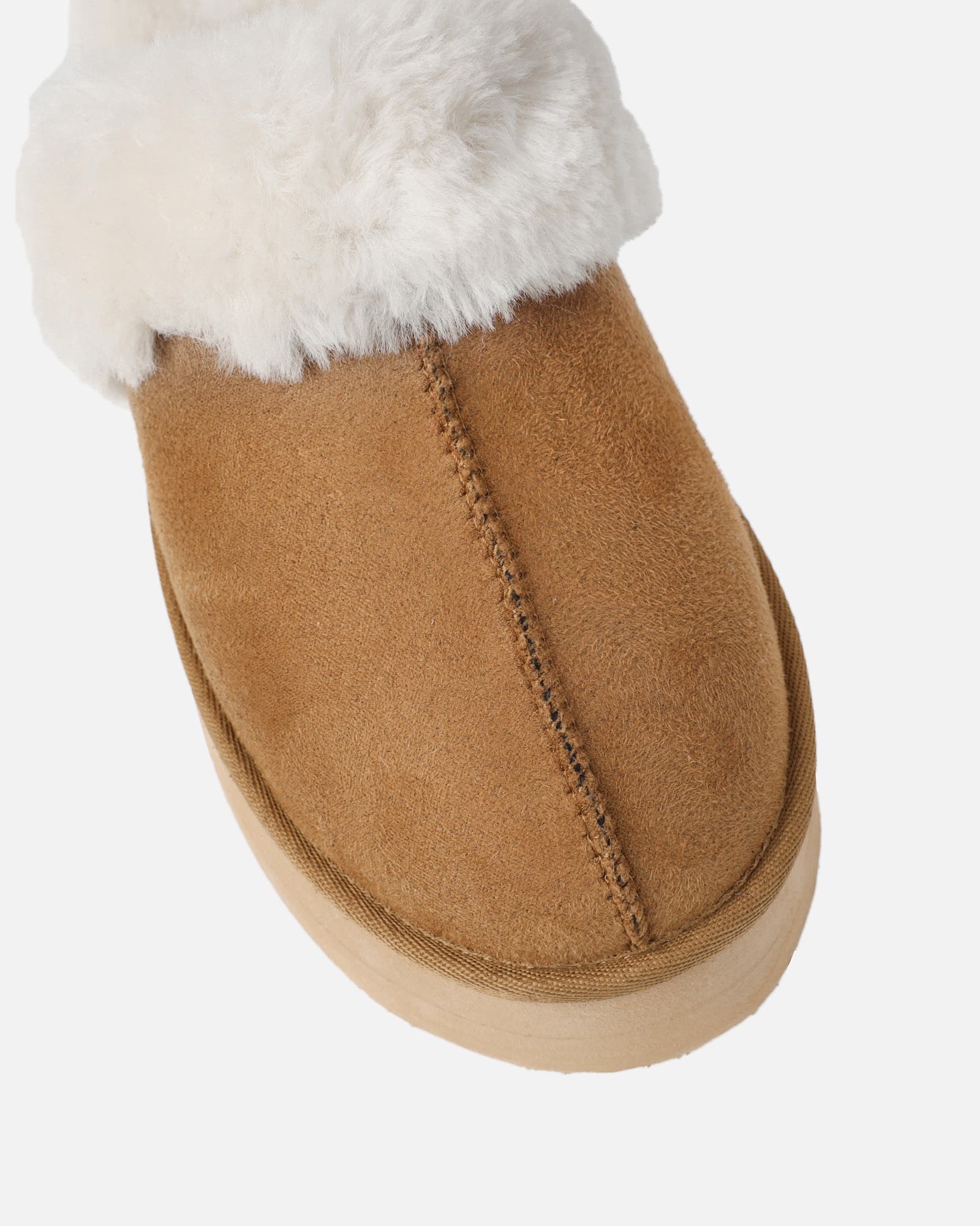 Navy Chestnut Flatform Mules | SIMMI LONDON