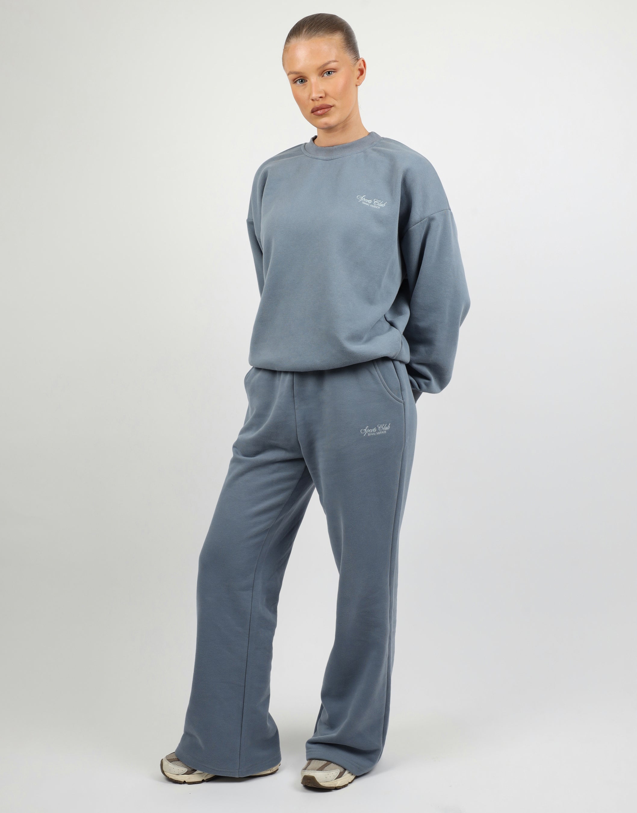 Rue SIMMI Studios Embroidered Logo Crew Neck | SIMMI Studios 