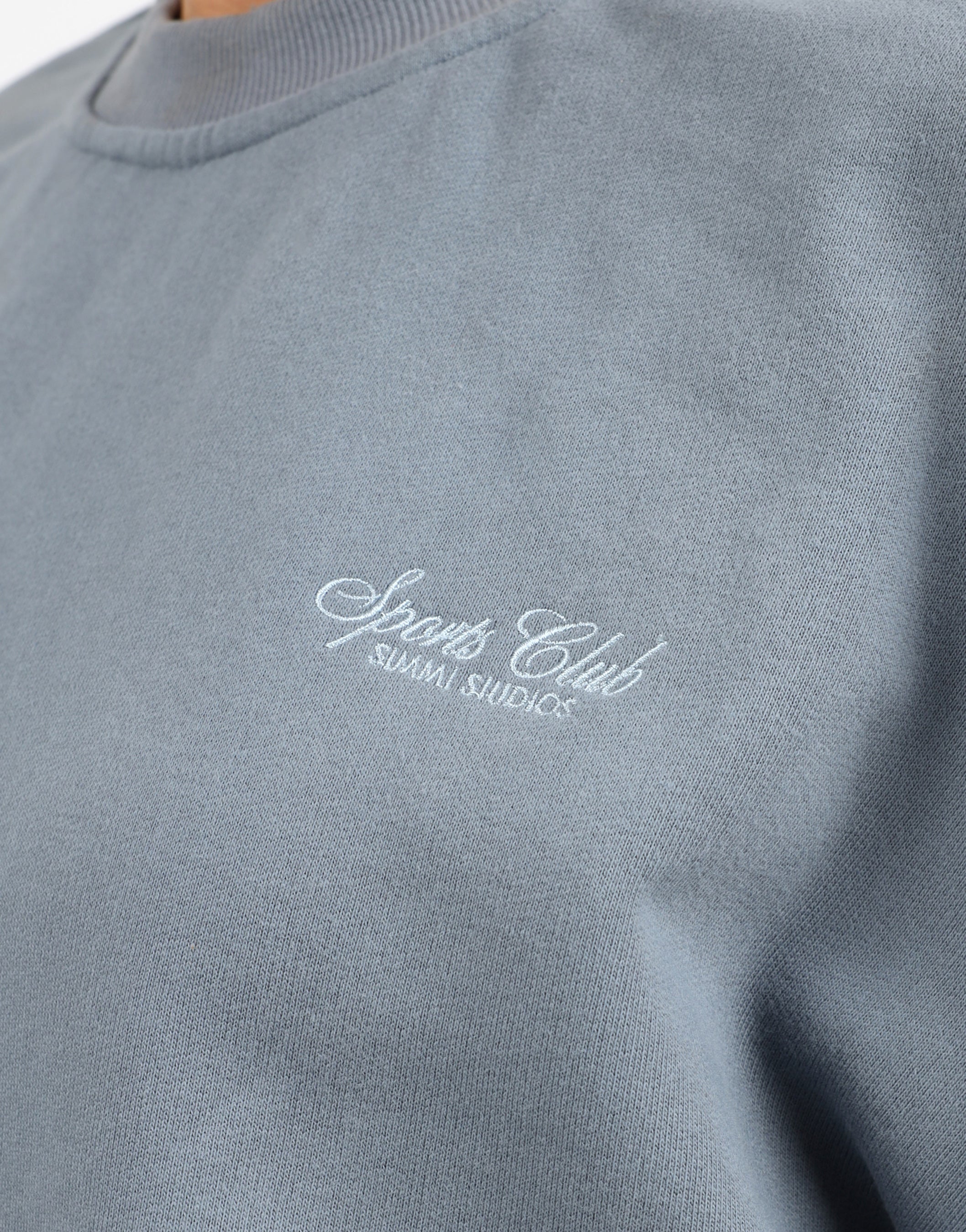 Rue SIMMI Studios Embroidered Logo Crew Neck | SIMMI Studios 