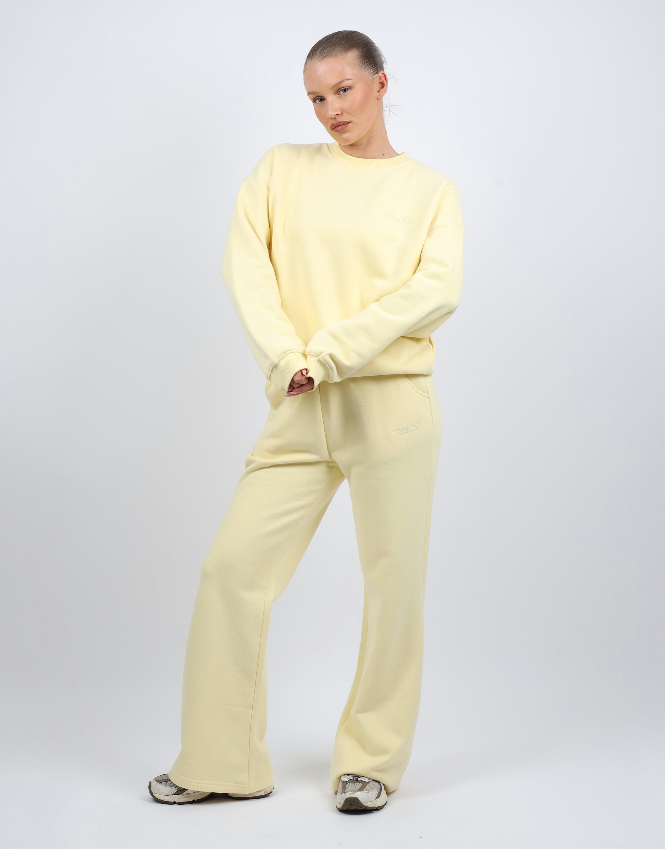 Rue SIMMI Studios Embroidered Logo Crew Neck | SIMMI Studios 