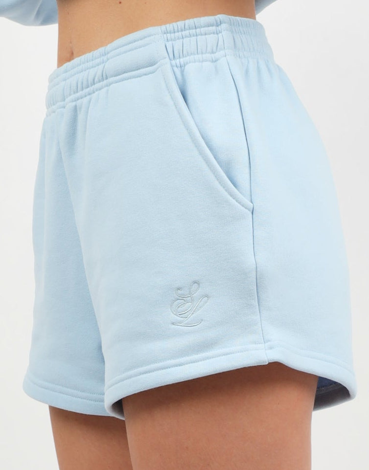 Riva SIMMI Studios Embroidered Logo Shorts | SIMMI Studios 