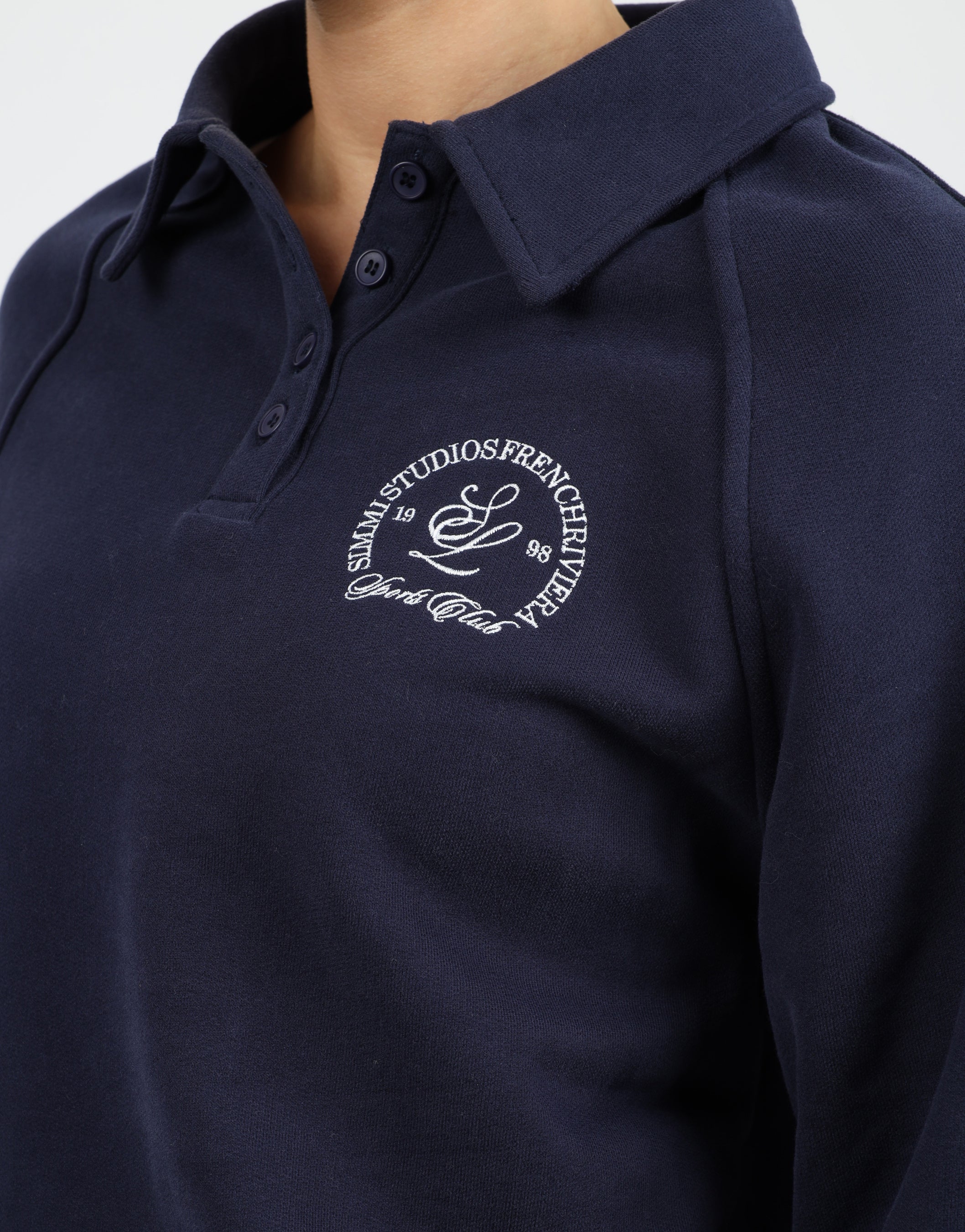 Monaco SIMMI Studios Embroidered Logo Polo  | SIMMI Studios 