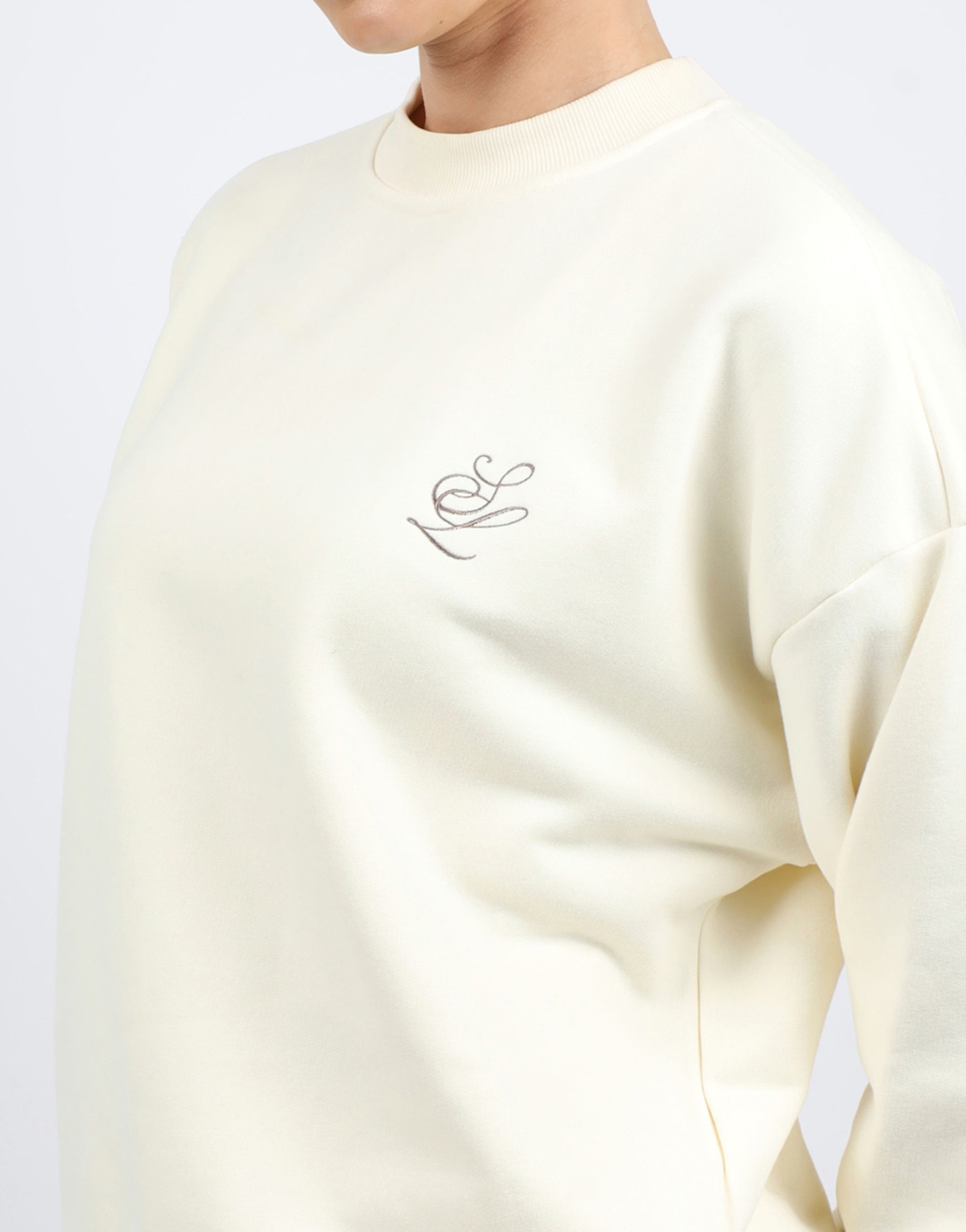 Cove SIMMI Studios Embroidered Logo Crew Neck | SIMMI Studios 