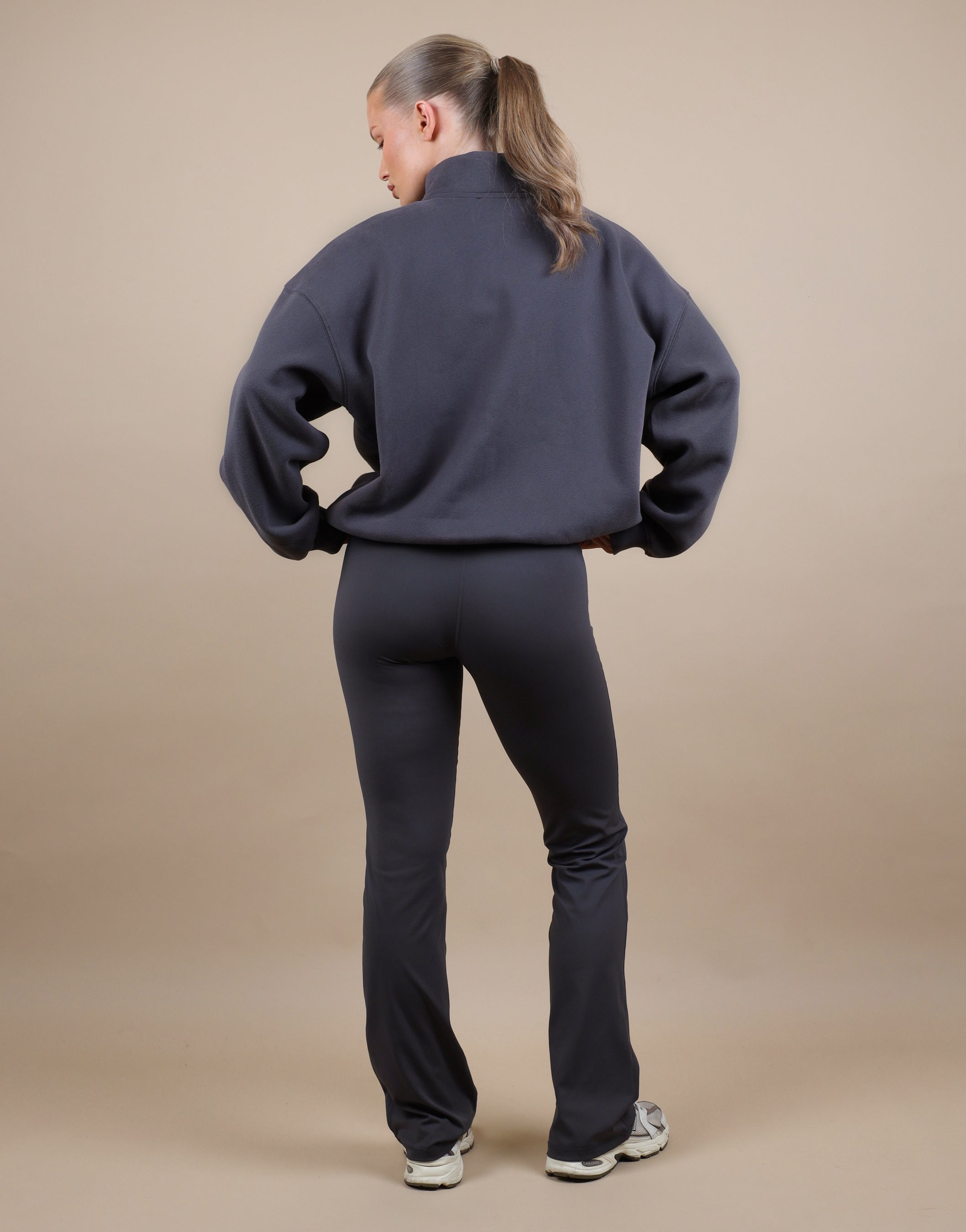 Bronte Simmi Studios Zip Through Funnel Neck Sweatshirt | SIMMI London