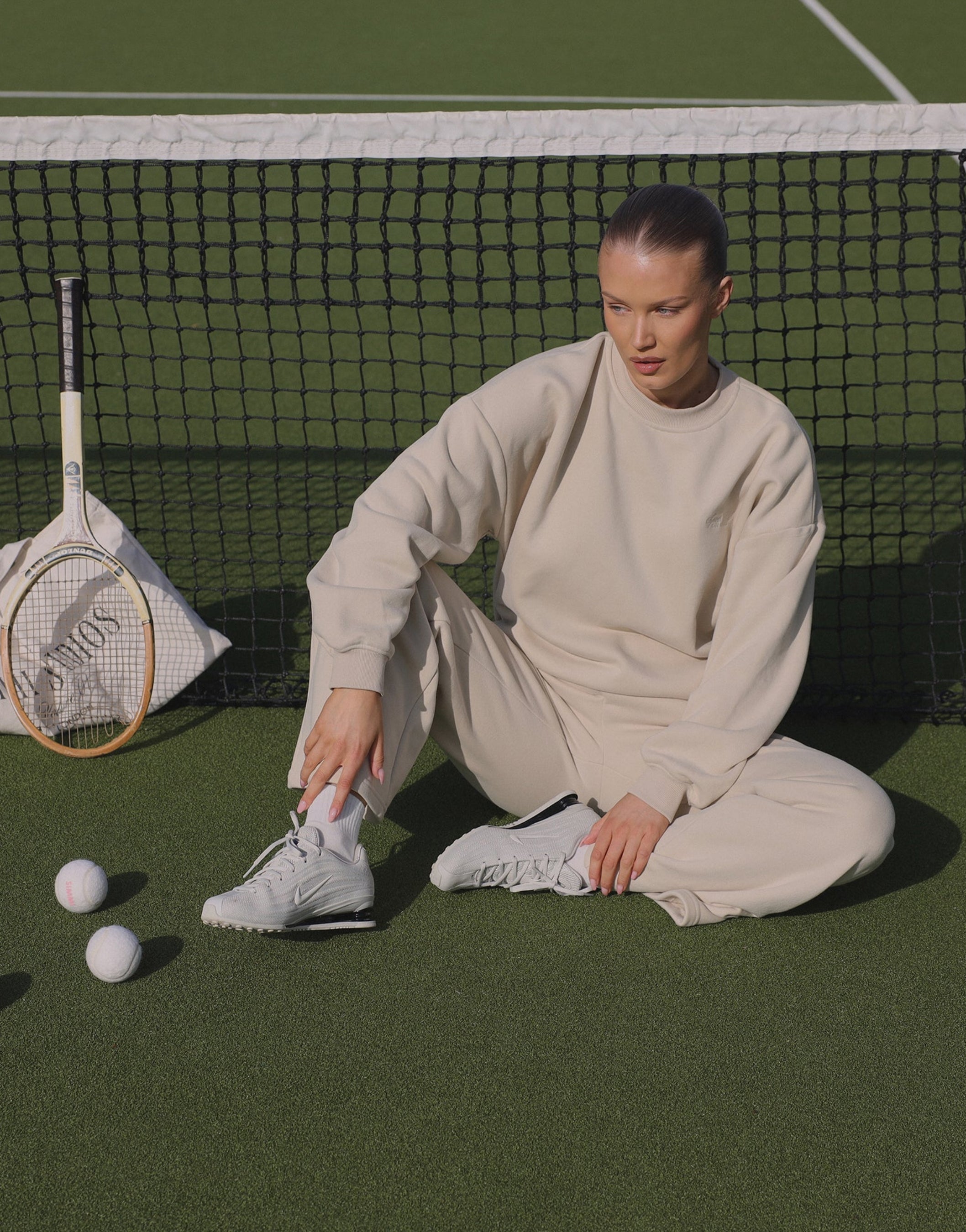 Rue SIMMI Studios Embroidered Logo Crew Neck | SIMMI Studios 