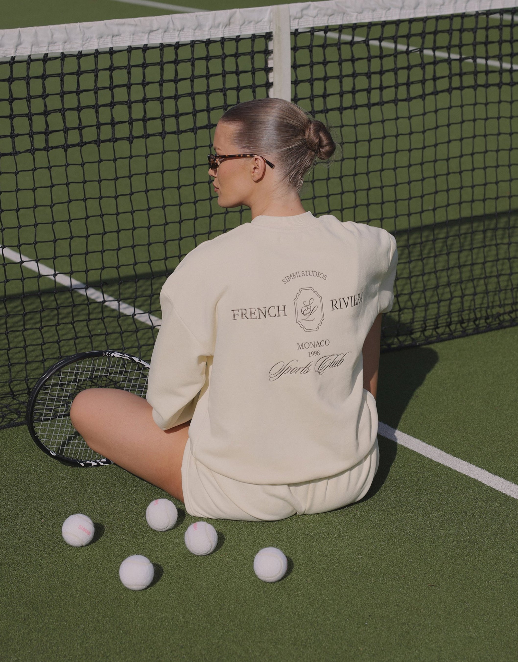 Cove SIMMI Studios Embroidered Logo Crew Neck | SIMMI Studios 