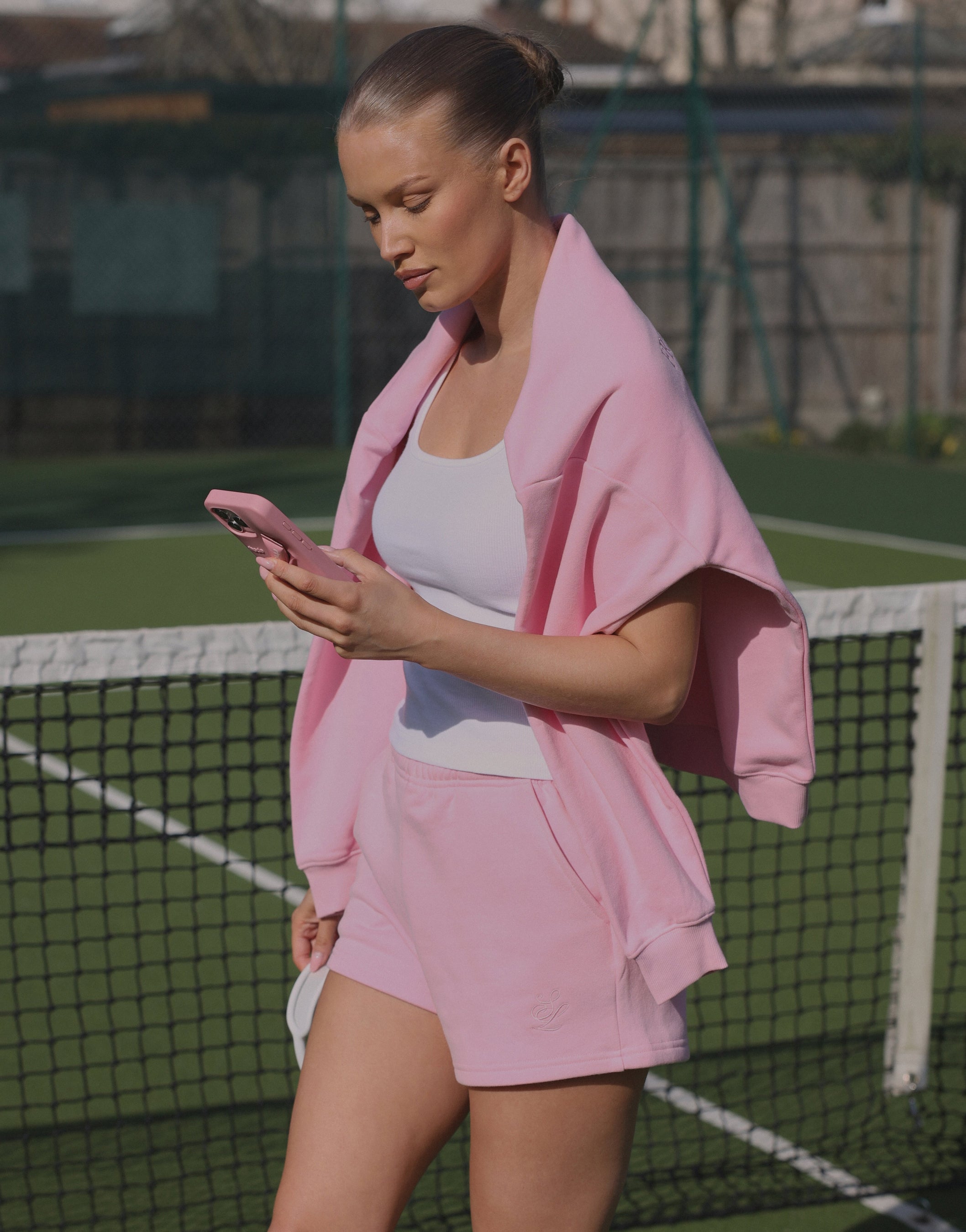 Riva SIMMI Studios Embroidered Logo Shorts | SIMMI Studios 