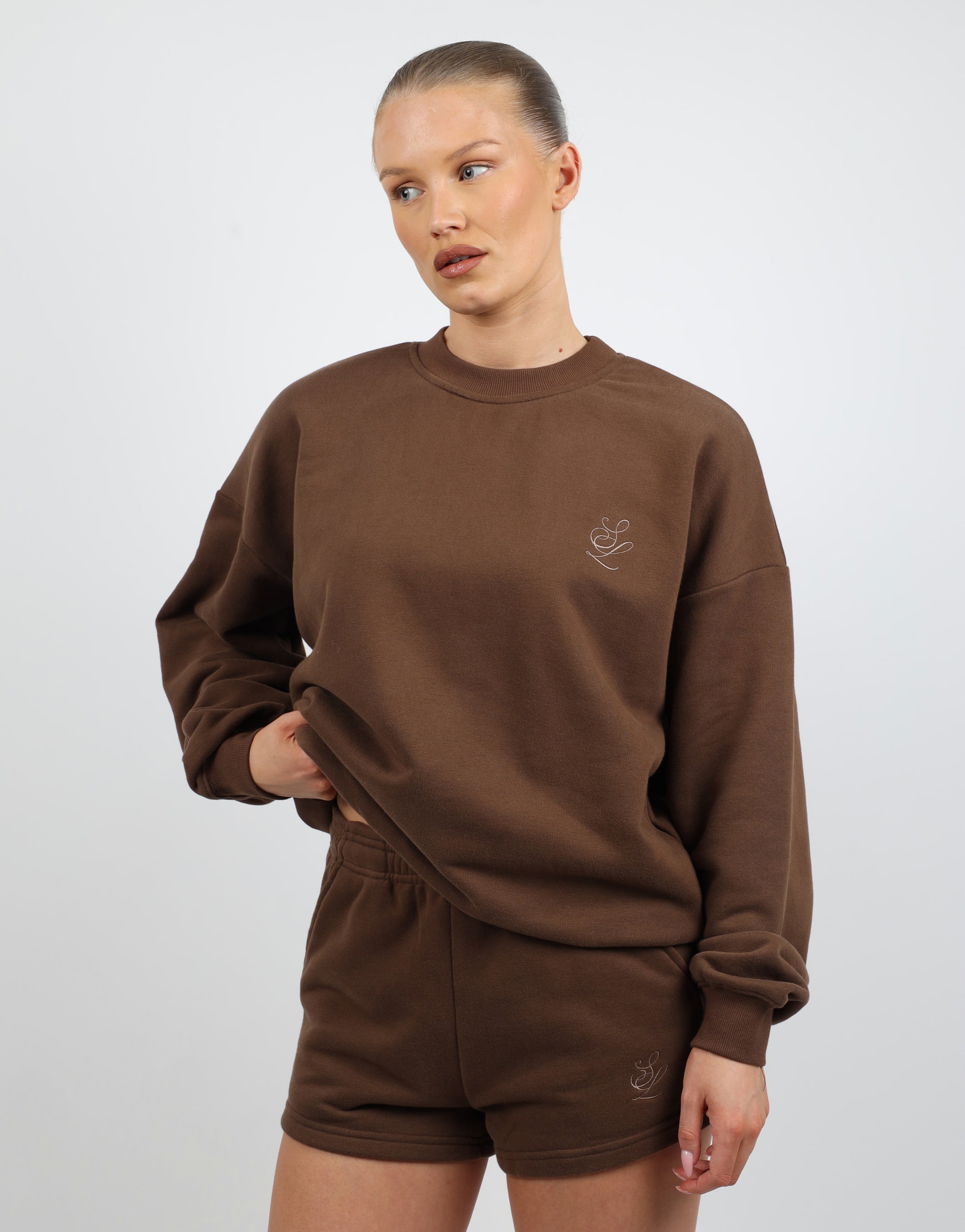 Cove SIMMI Studios Embroidered Logo Crew Neck | SIMMI Studios 