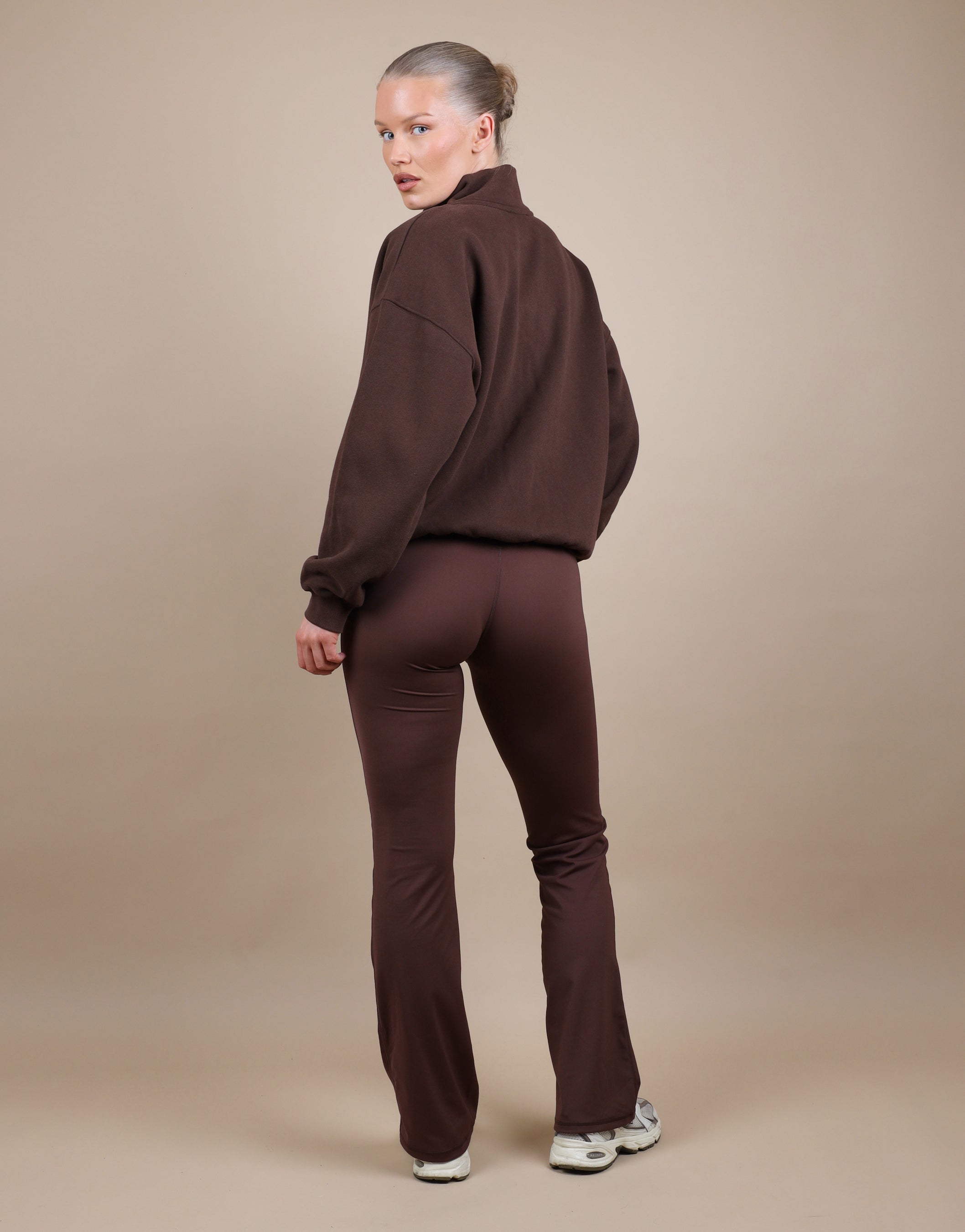 Bronte Simmi Studios Zip Through Funnel Neck Sweatshirt | SIMMI London