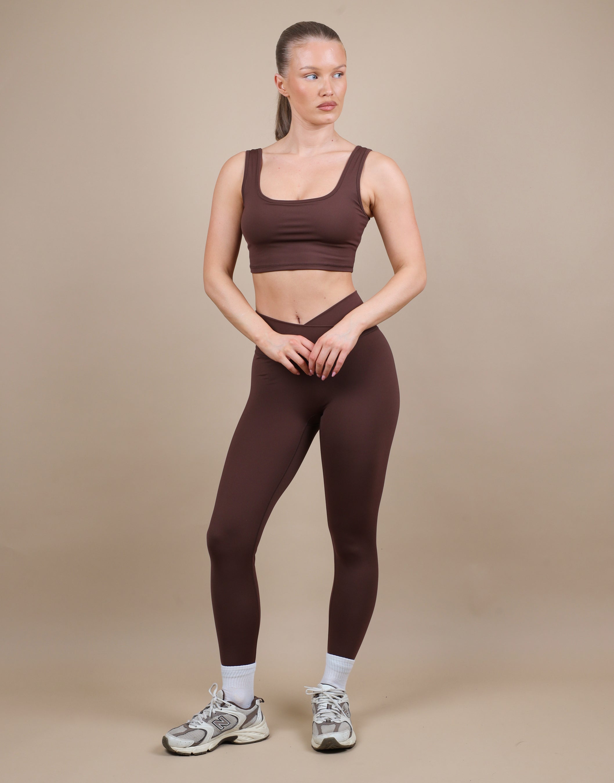 Teagan Square Neck Cropped Tank | SIMMI London