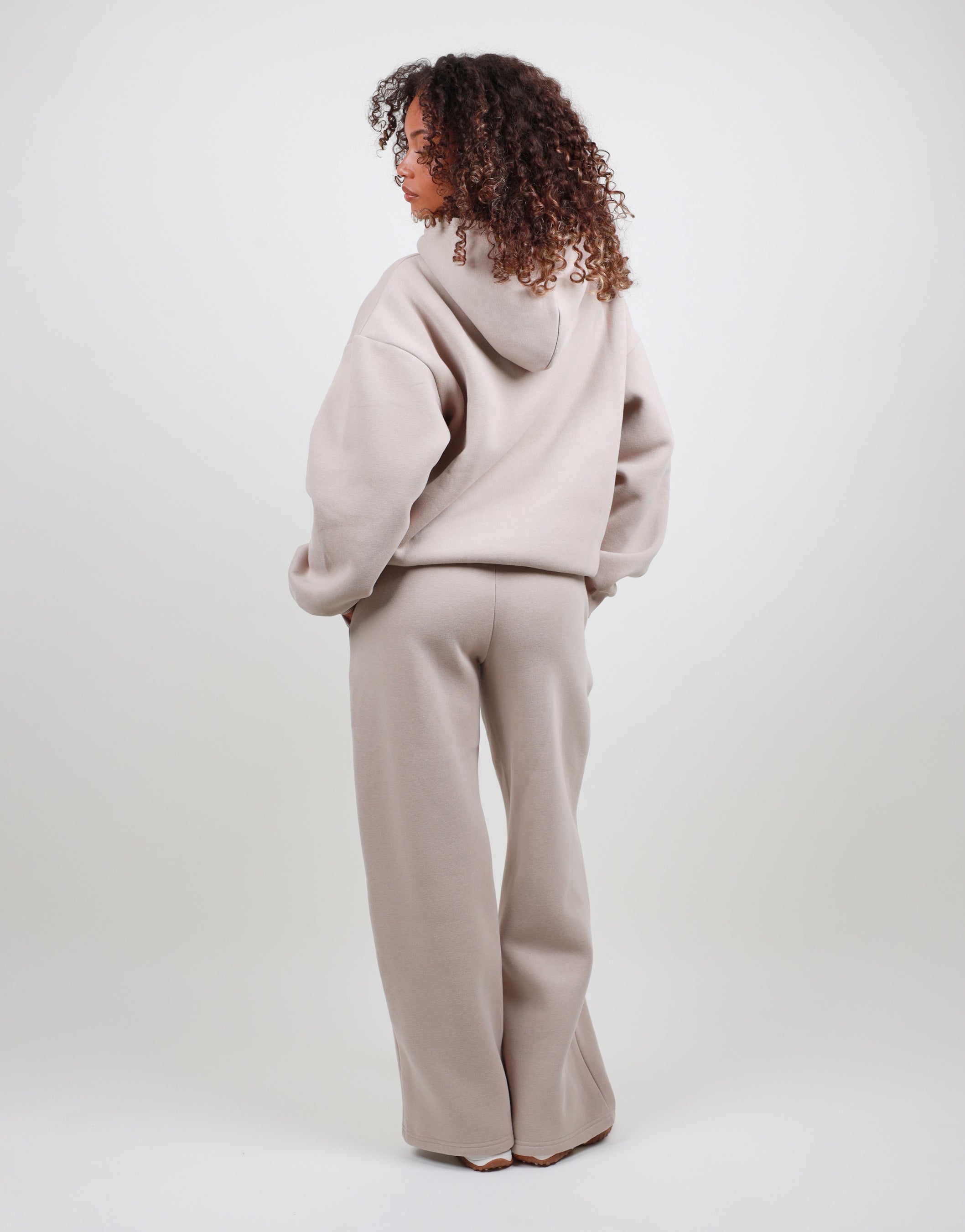Romilly Straight Leg Joggers in Stone