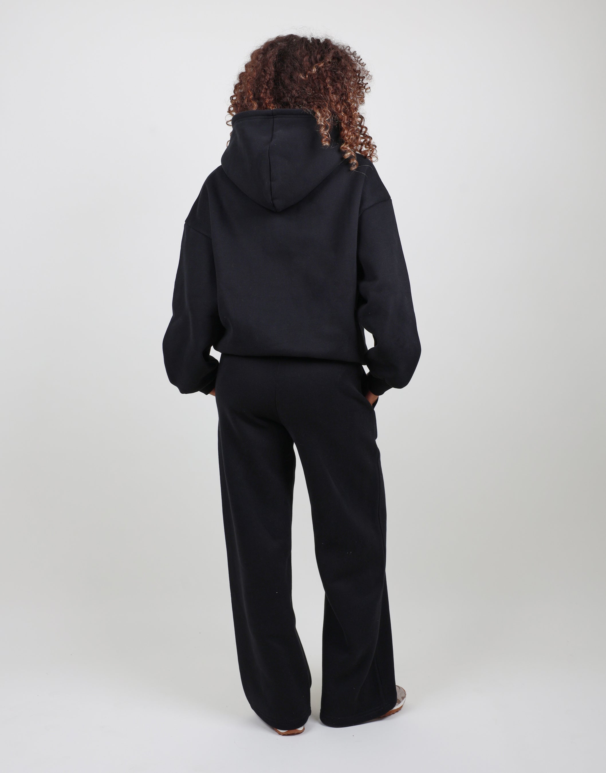 Solene Oversized Hoodie in Black