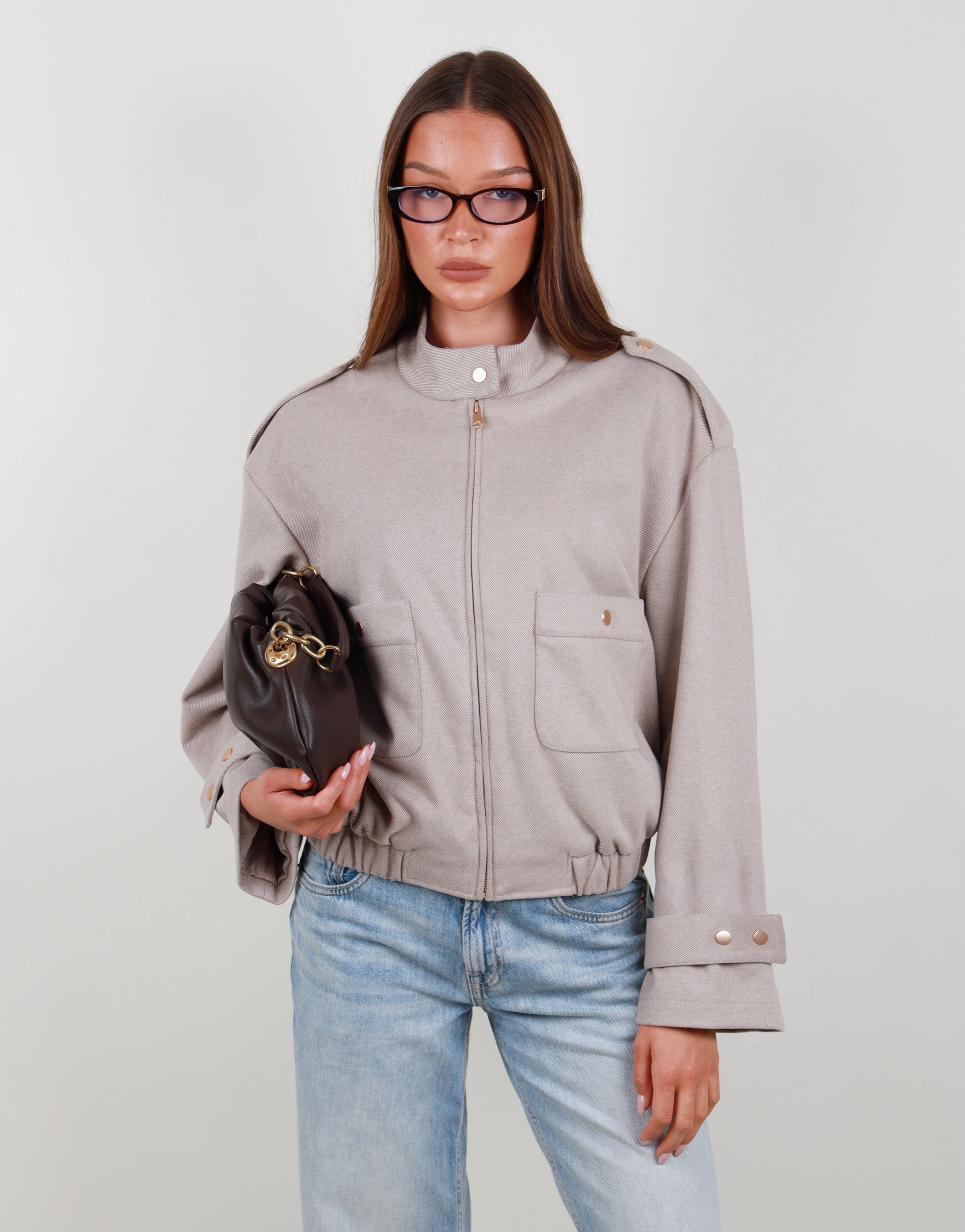 Sienna soft Jacket in beige