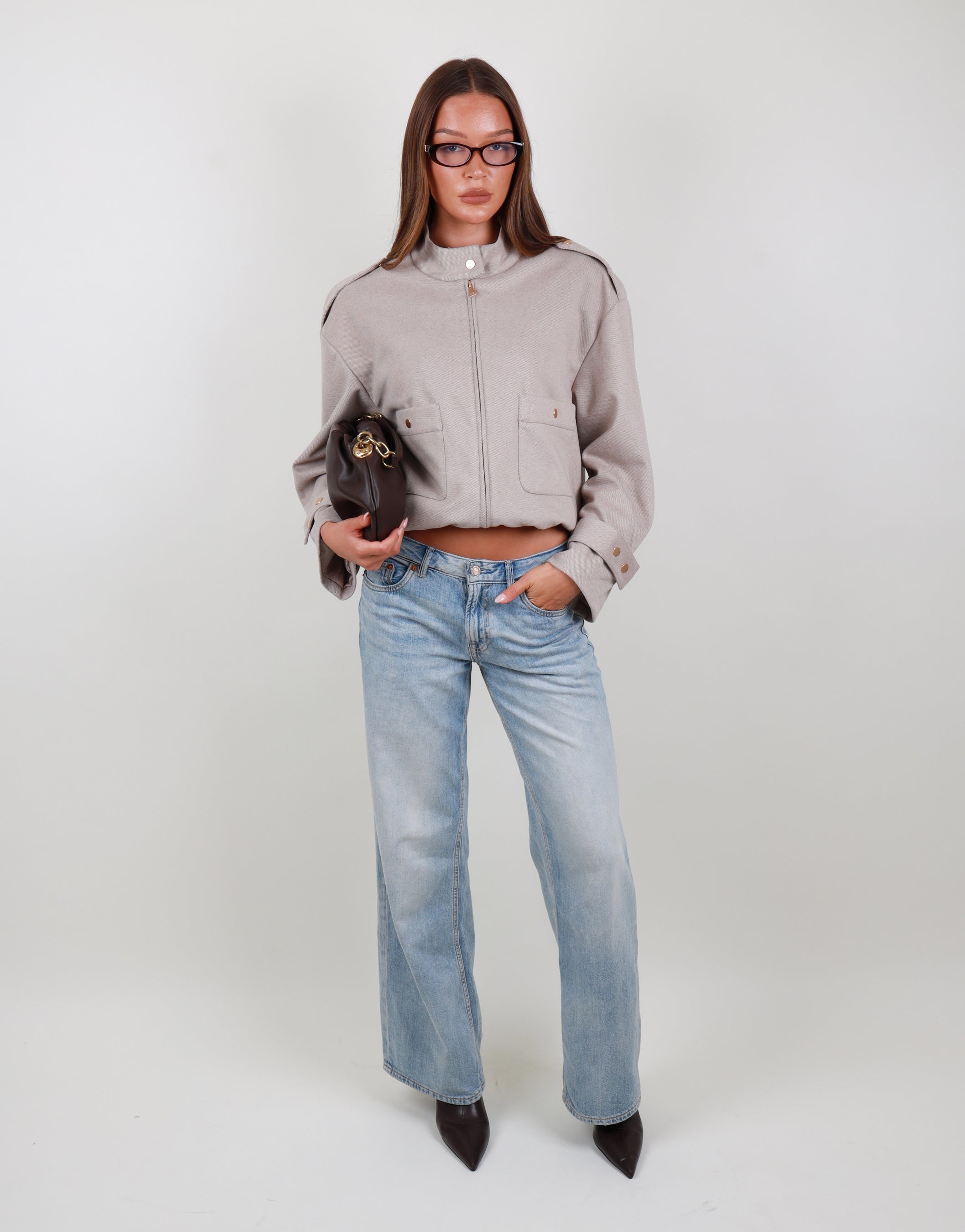 Sienna soft Jacket in beige