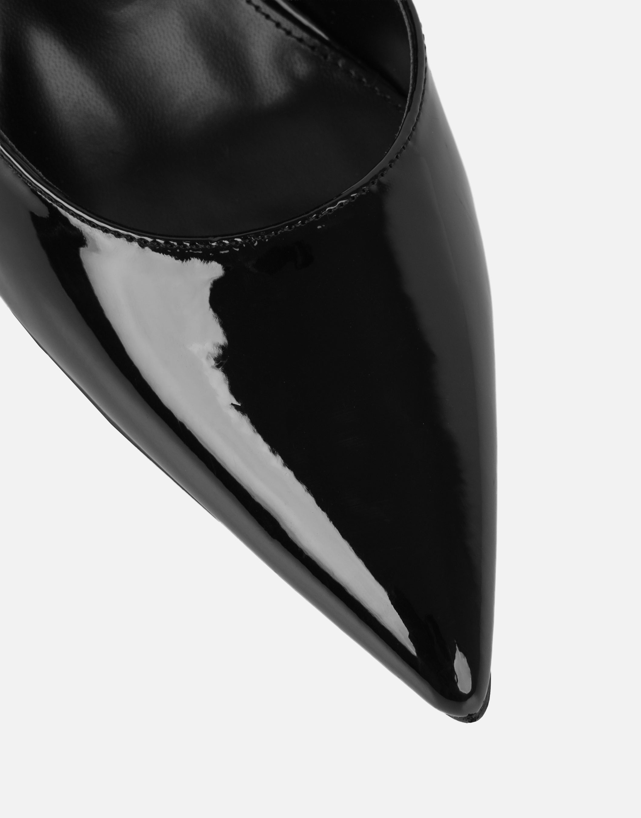 Blaze Black Patent Court Shoes | SIMMI London