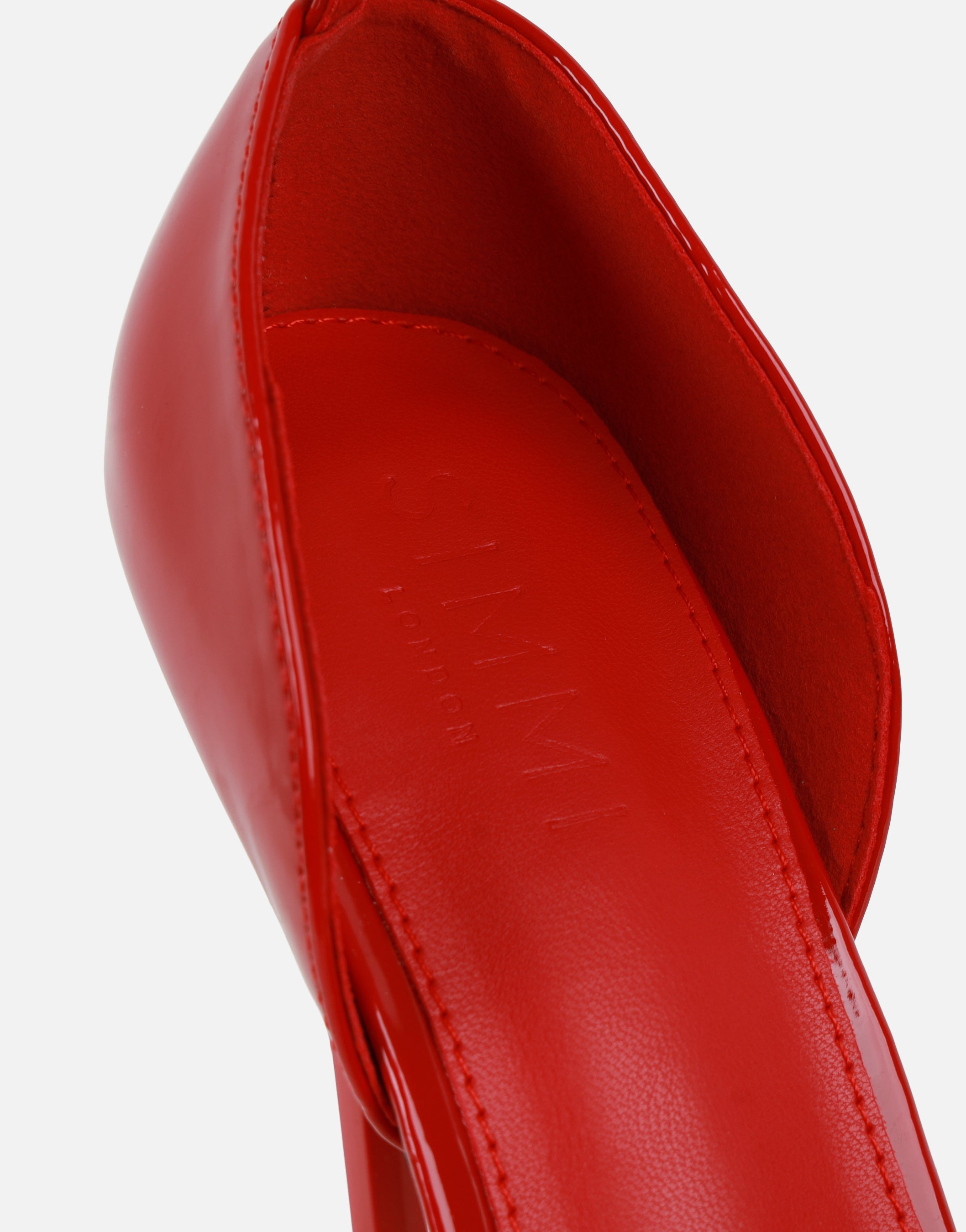 Blaze Red Patent Court Shoes | SIMMI London