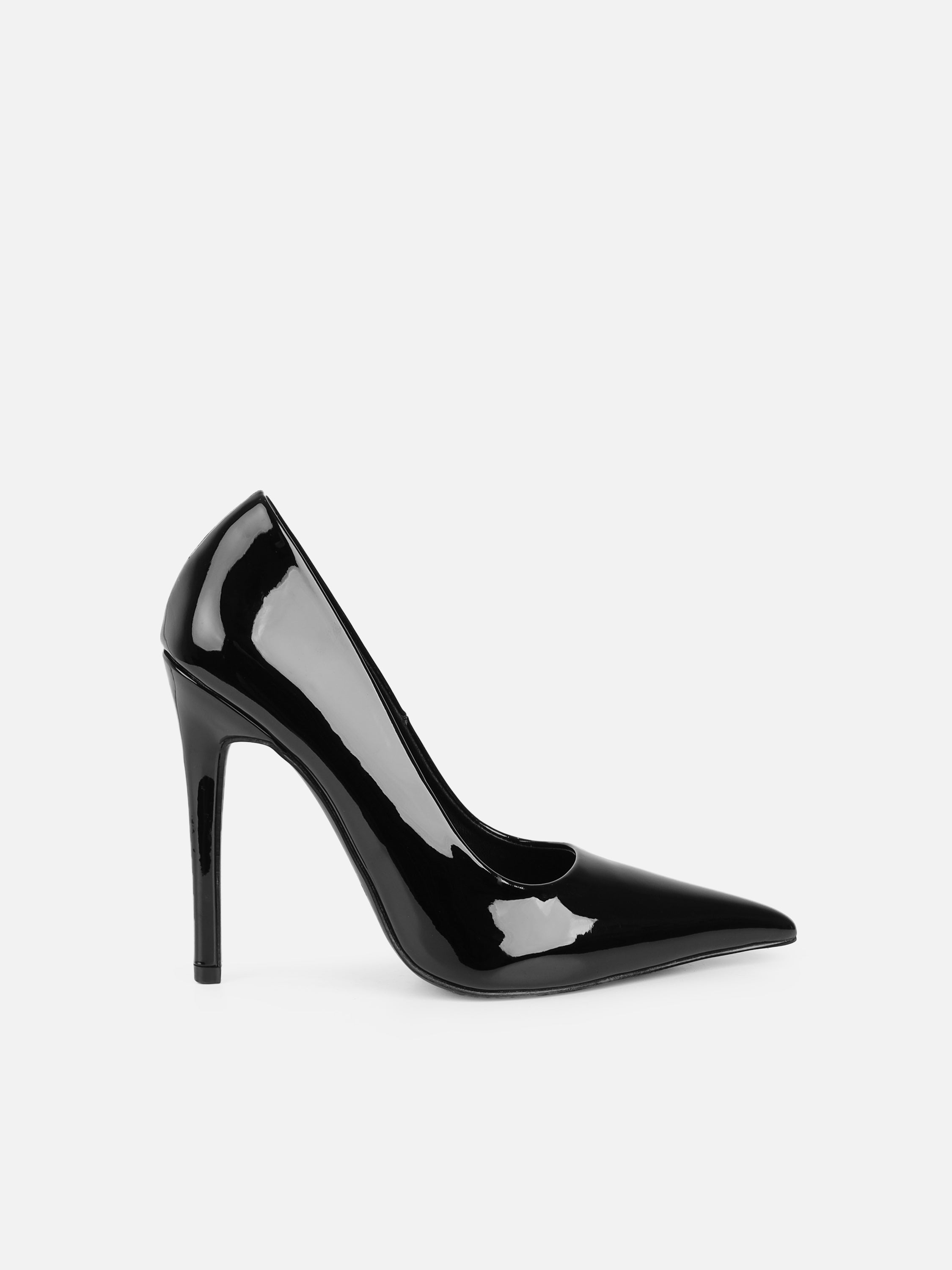 Alez Black Patent Court Shoes | SIMMI London