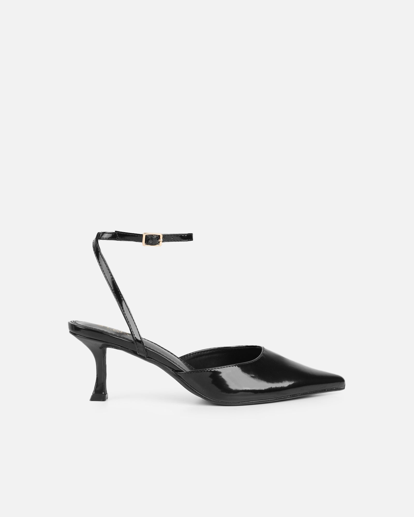 Amalfi Black Kitten Heels | SIMMI London