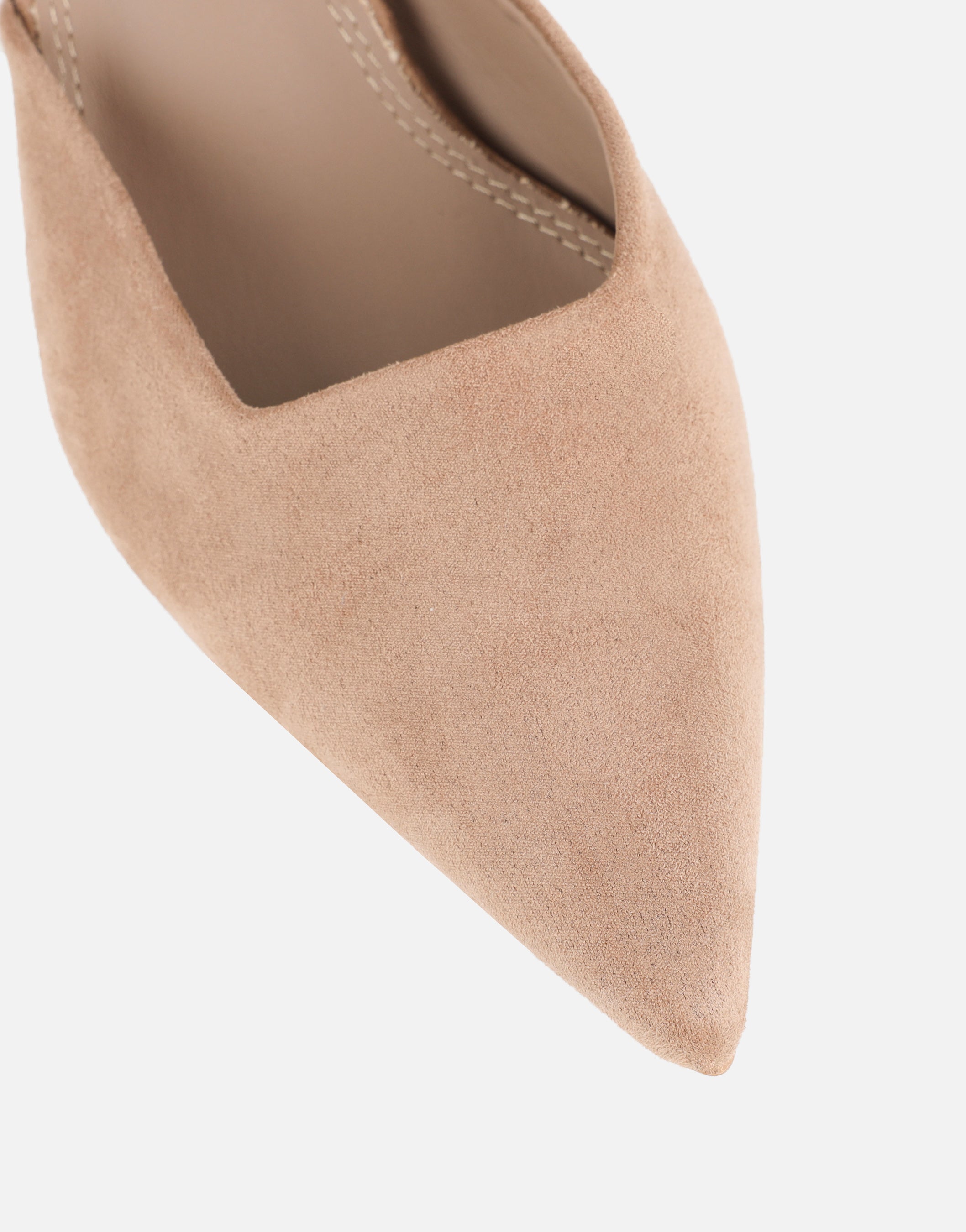 Keira Stone Suede Mules | SIMMI London