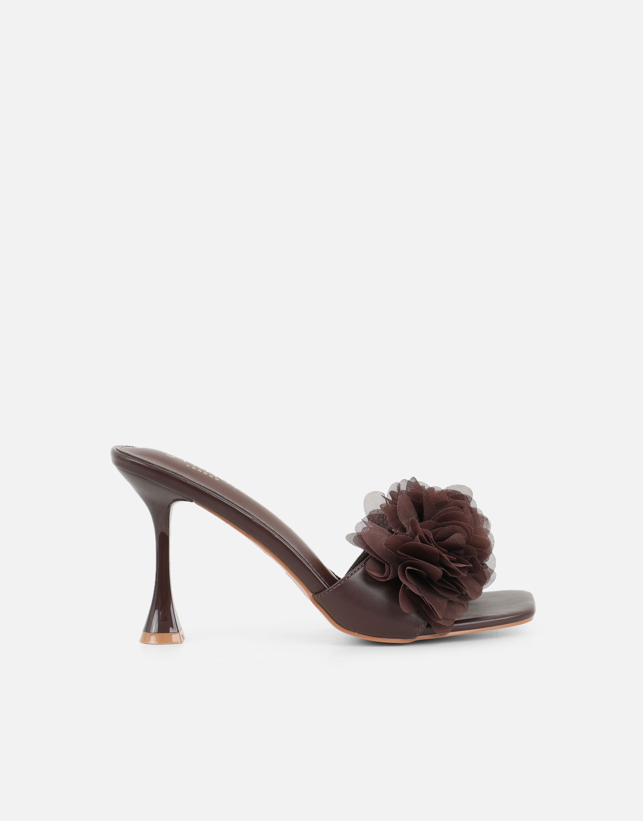 Kaz Brown Petail Detail Mules | SIMMI London