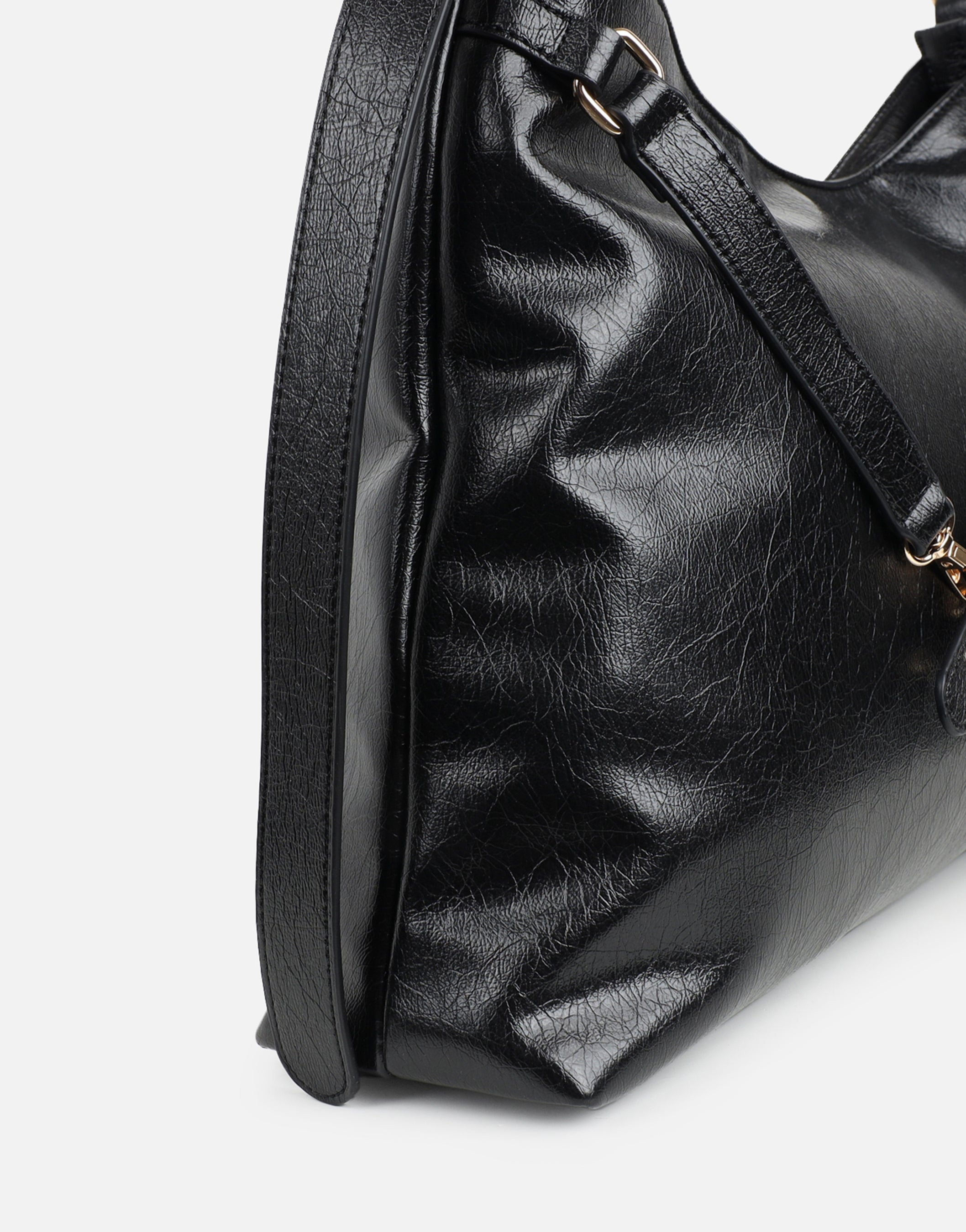 Artemis Black Shoulder Bag | SIMMI London
