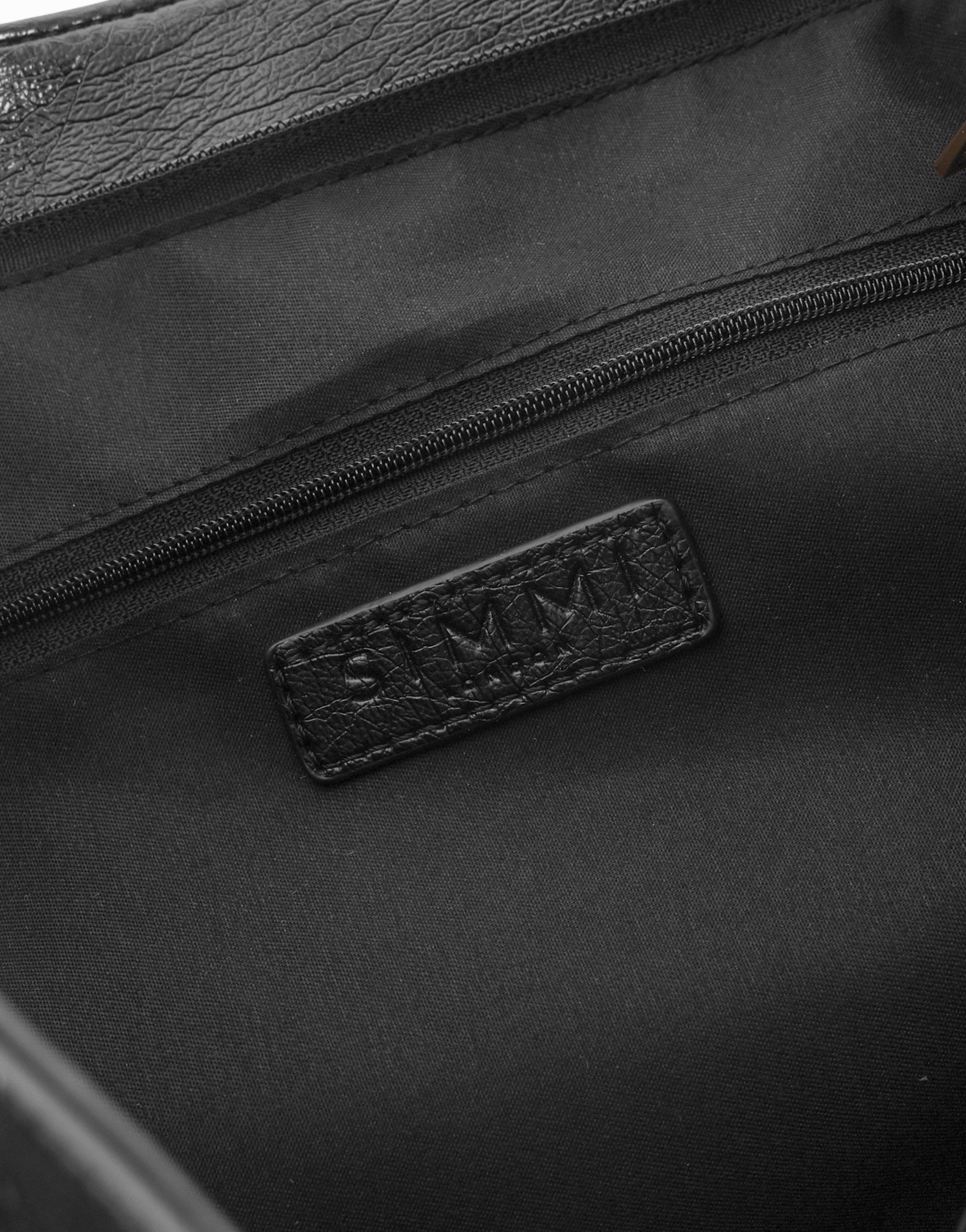 Artemis Black Shoulder Bag | SIMMI London