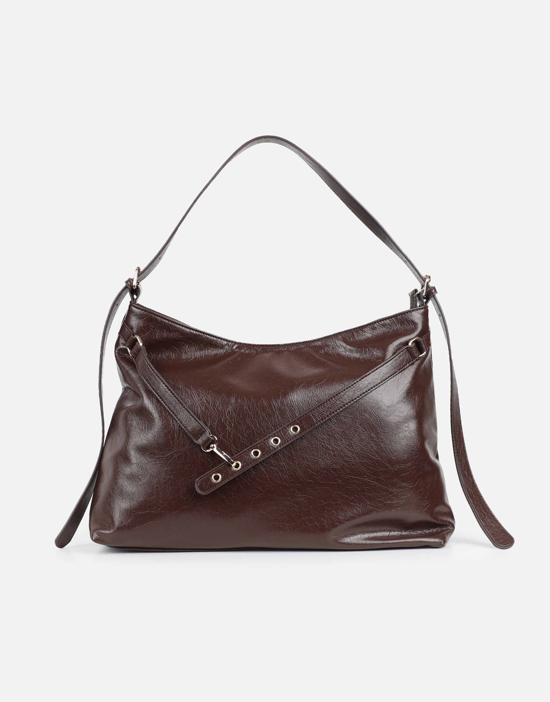 Artemis Brown Shoulder Bag | SIMMI London