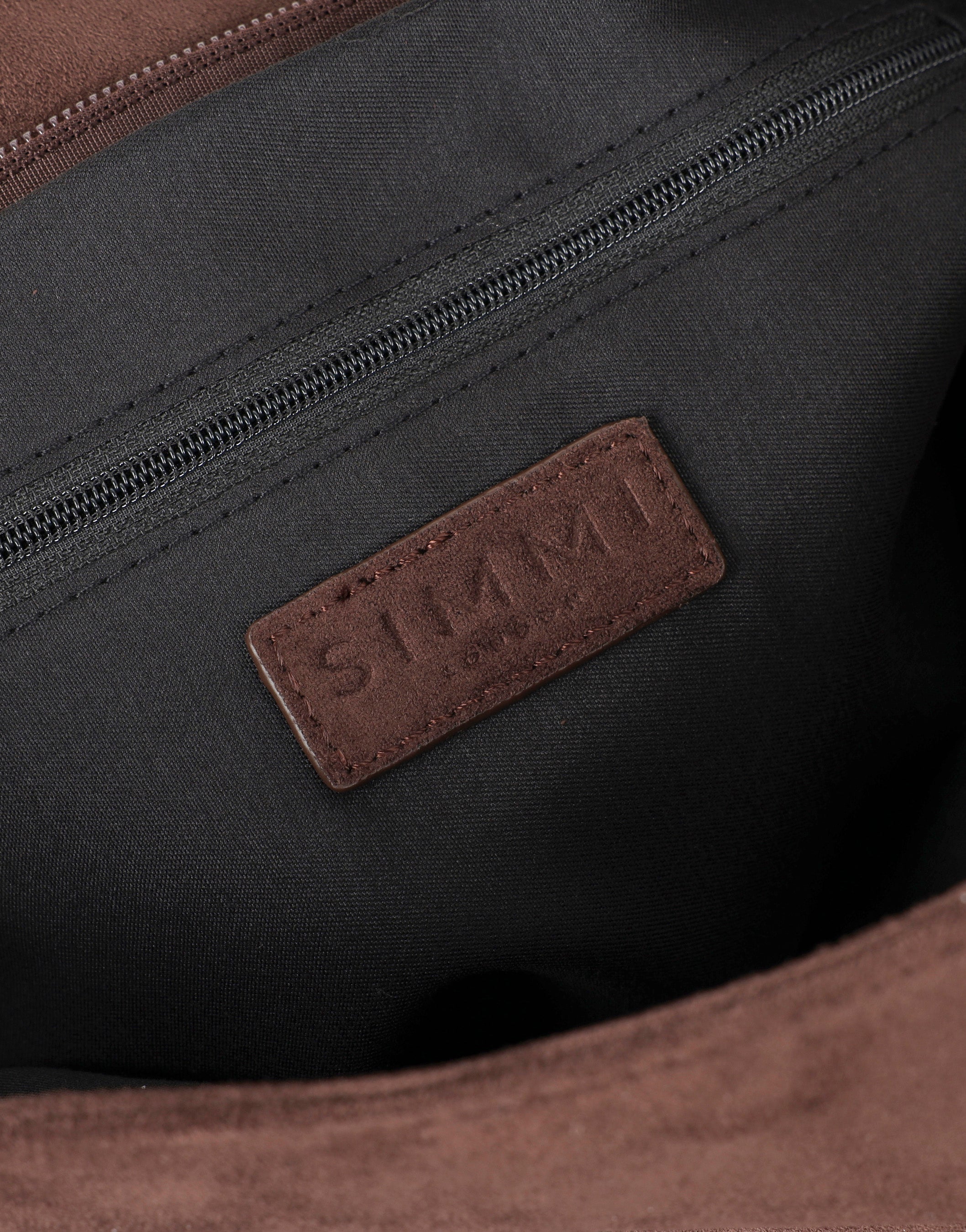 Artemis Brown Suede Shoulder Bag | SIMMI London